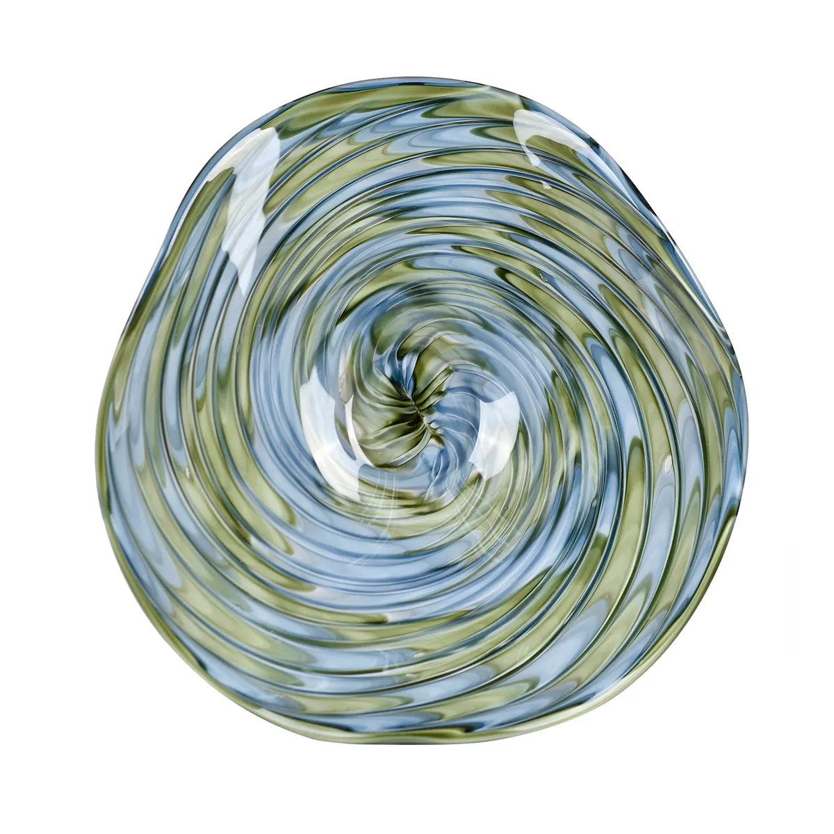 Crestview Collection Small Thorson Glass Plate - Image 2