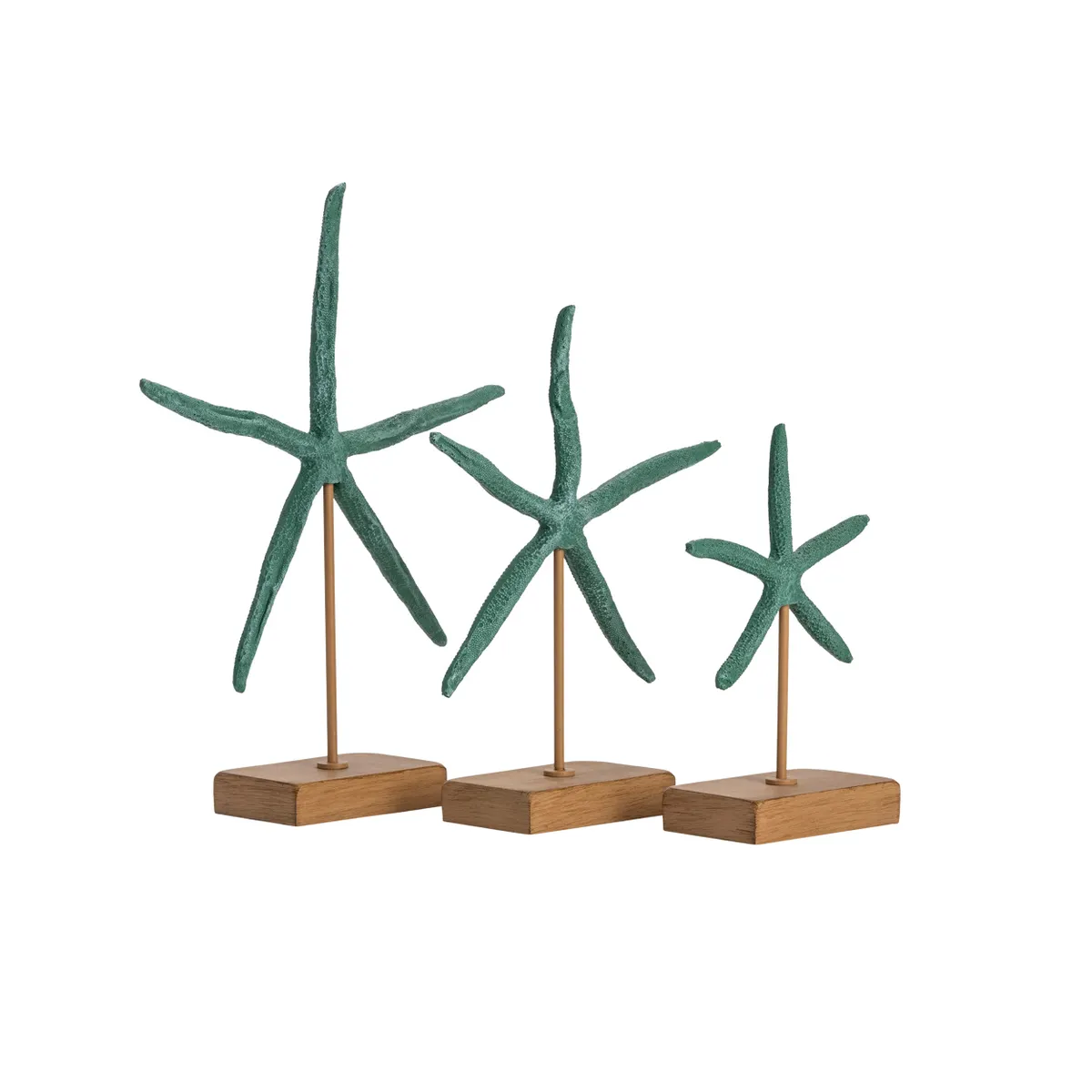 Crestview Collection Starfish Statue ~ Set Of 3 - Image 2