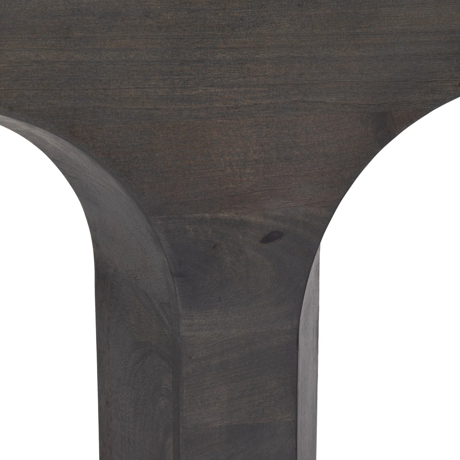 Crestview Collection Trinity Dark Mango Wood Console Table - Image 3