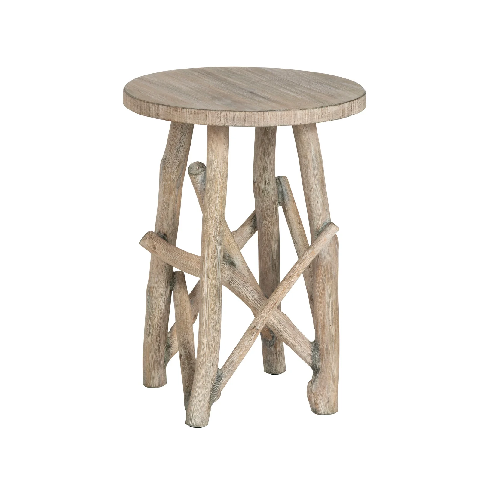 Crestview Collection Twigswell Wood Accent Table - Image 3