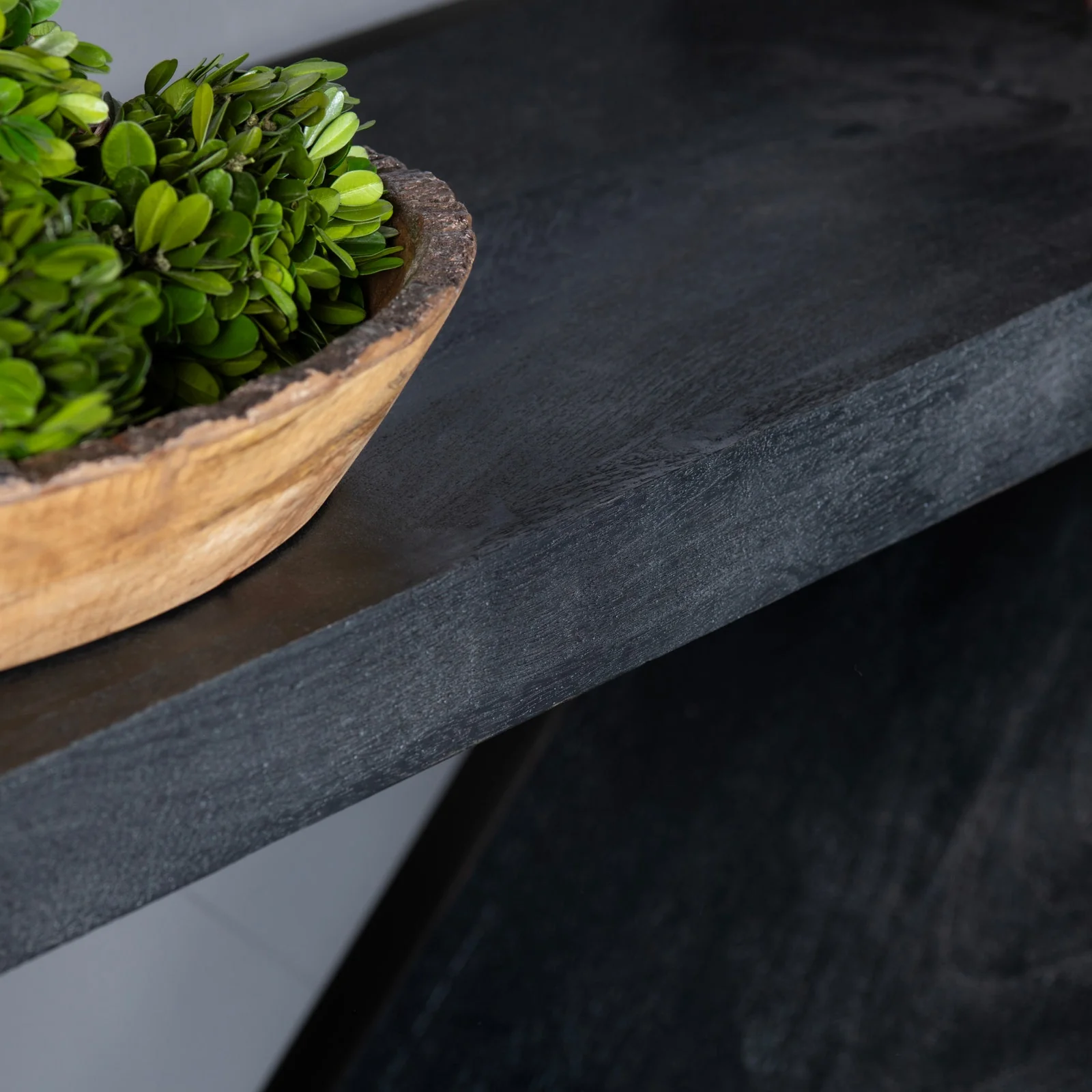 Crestview Collection Veritas Modern Black Console Table - Image 6