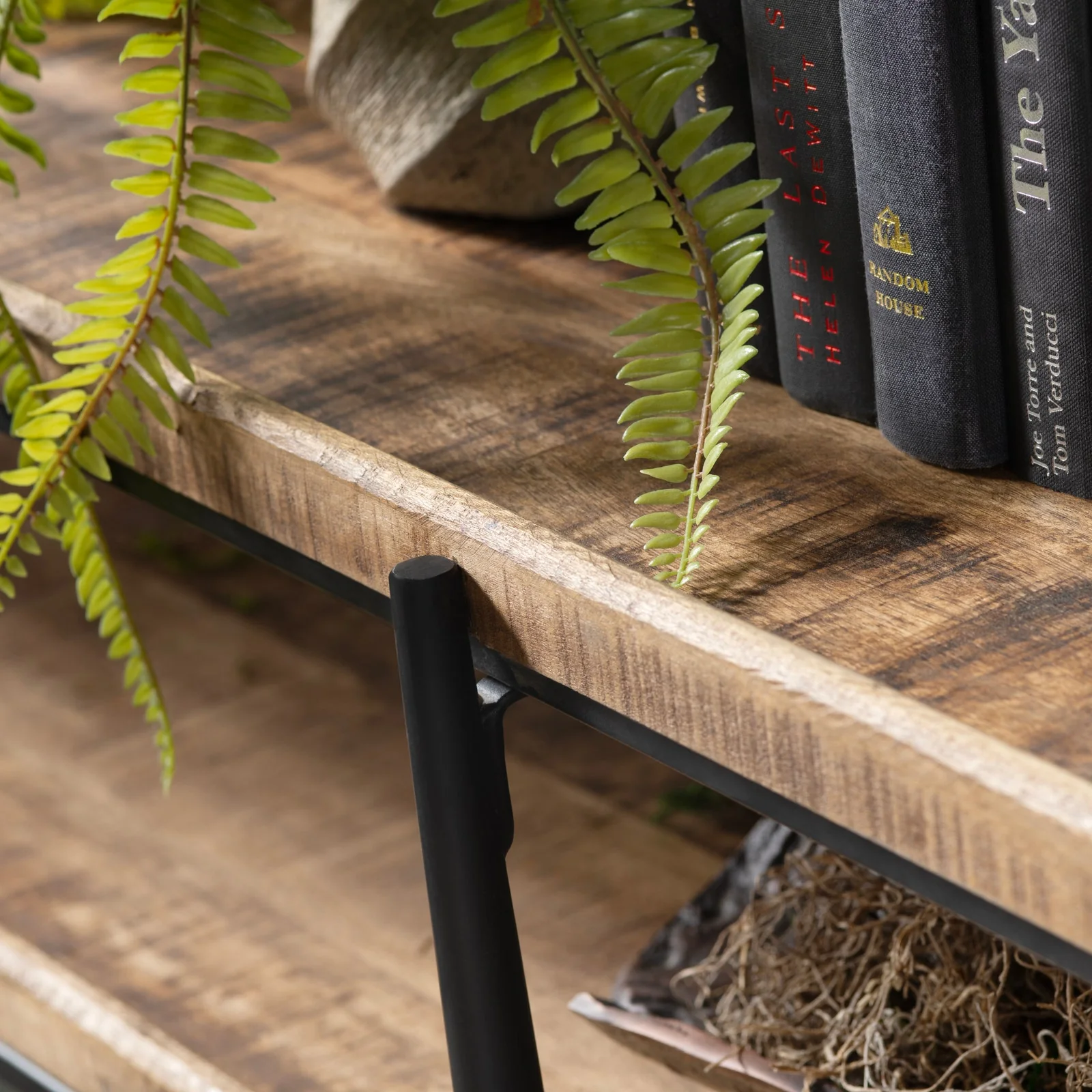 Crestview Collection Washburne Rustic Modern Console Table - Image 6