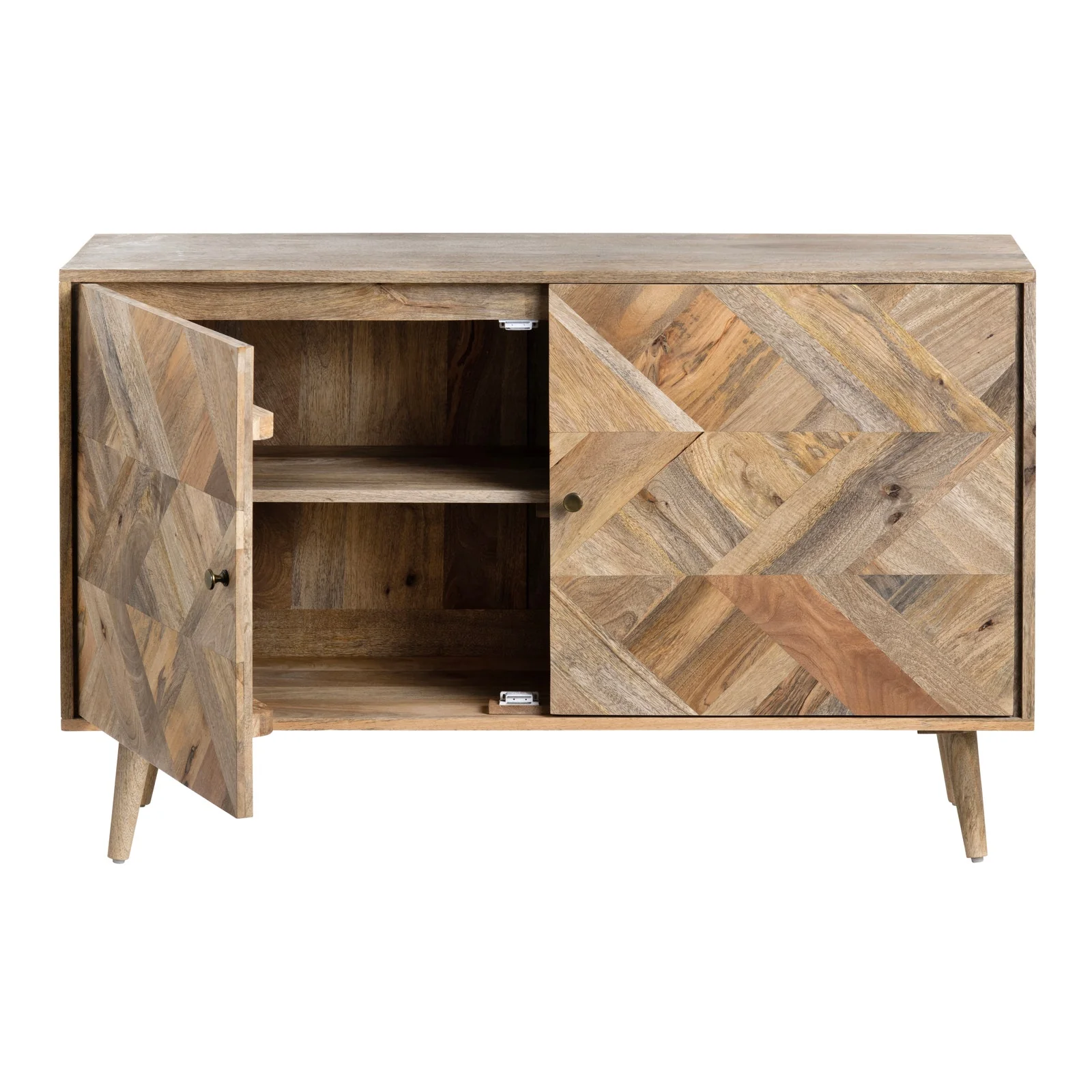Crestview Collection Whitaker Wooden 2- Door Cabinet - Image 5