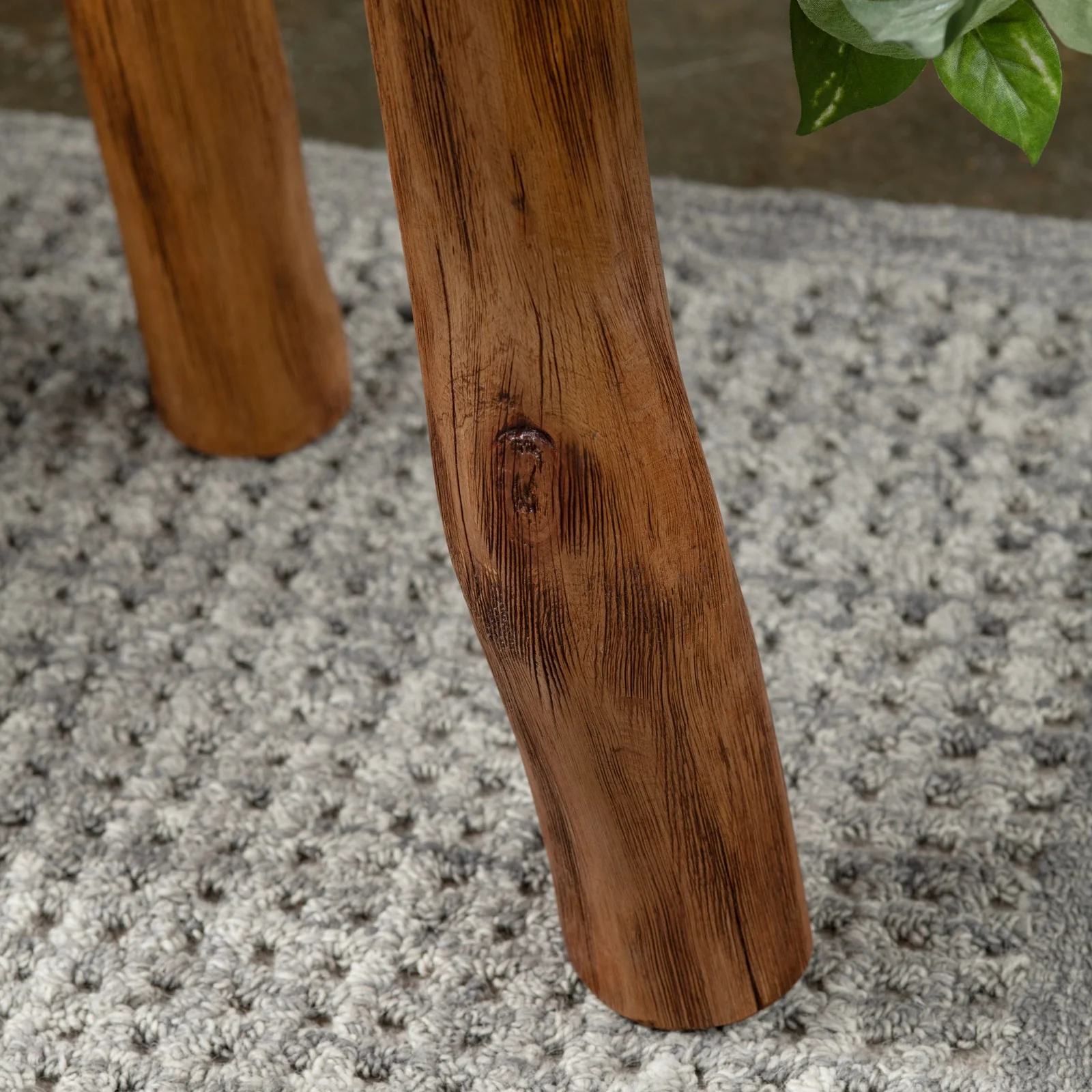 Crestview Collection Woodland Live Edge Wood End Table - Image 5