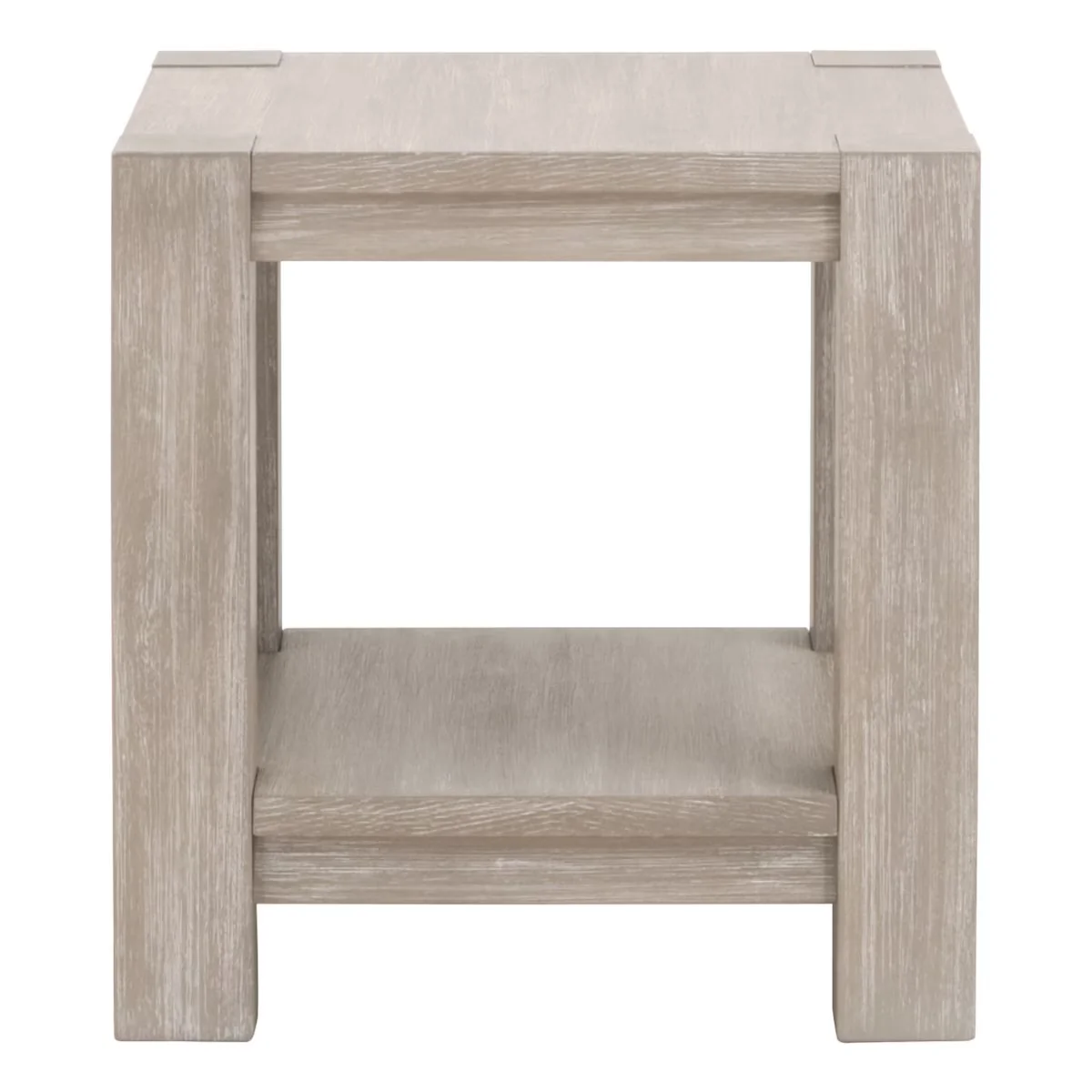Essentials For Living Adler End Table ~ Natural Gray Acacia - Image 4