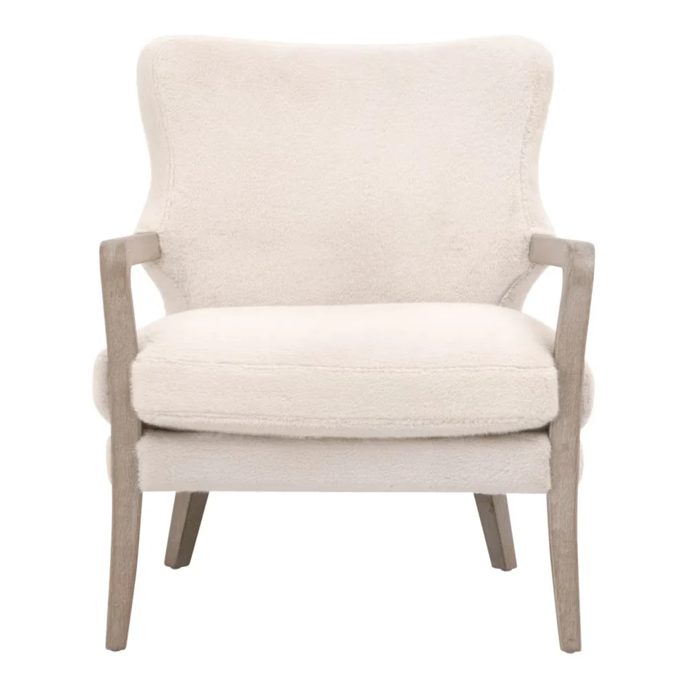 Essentials For Living Calvin Club Chair ~ Varley Cream