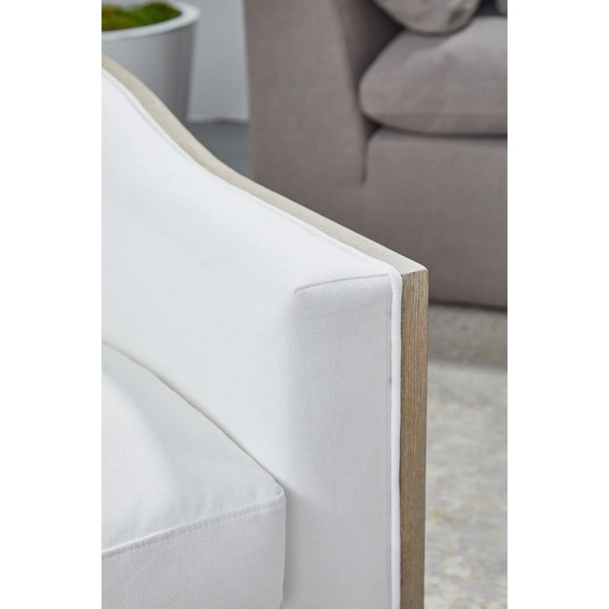 Essentials For Living Paxton Swivel Club Chair ~ LiveSmart Peyton-Pearl, Natural Gray Oak - Image 15