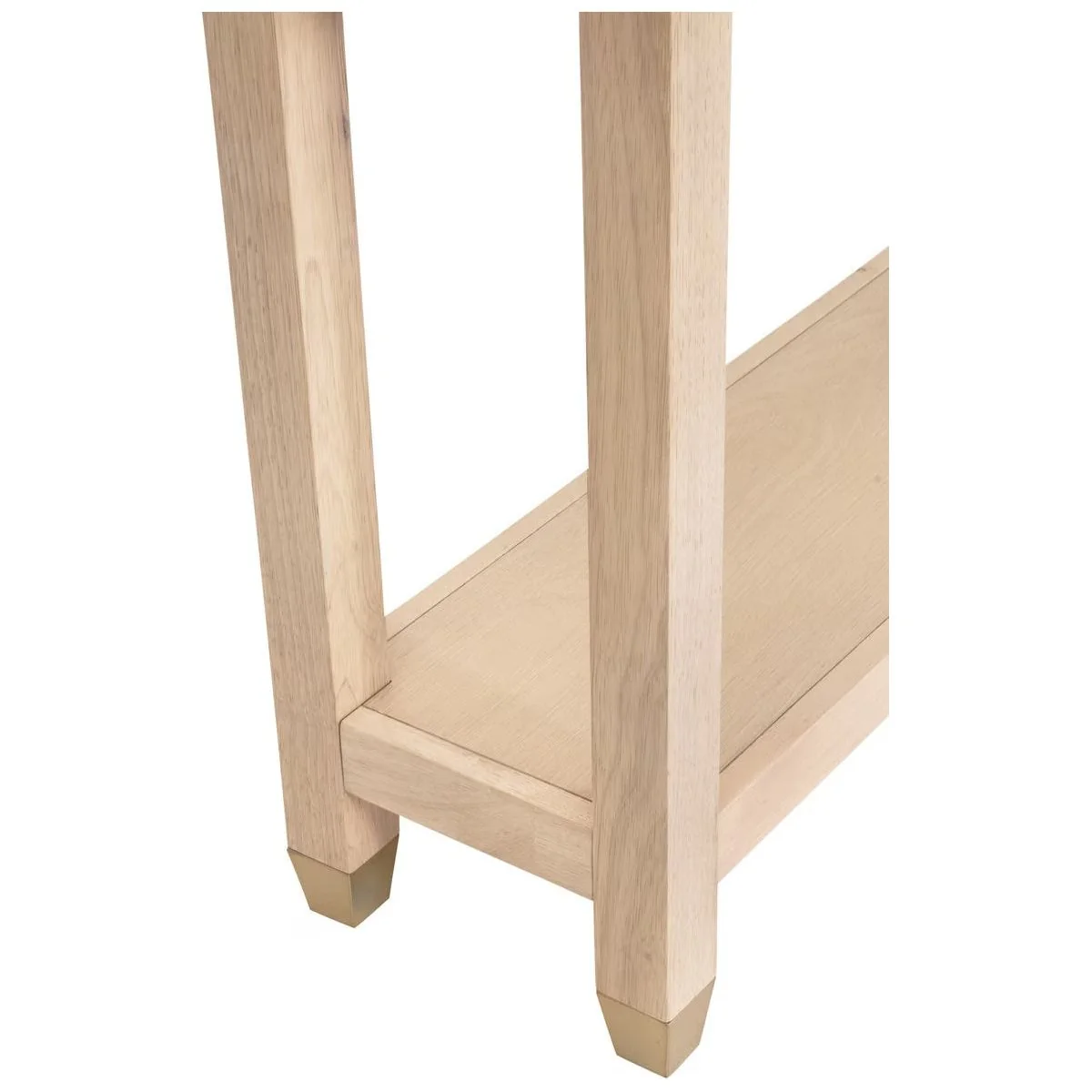 Essentials For Living Stella Narrow Console Table ~ Light Honey Oak - Image 9
