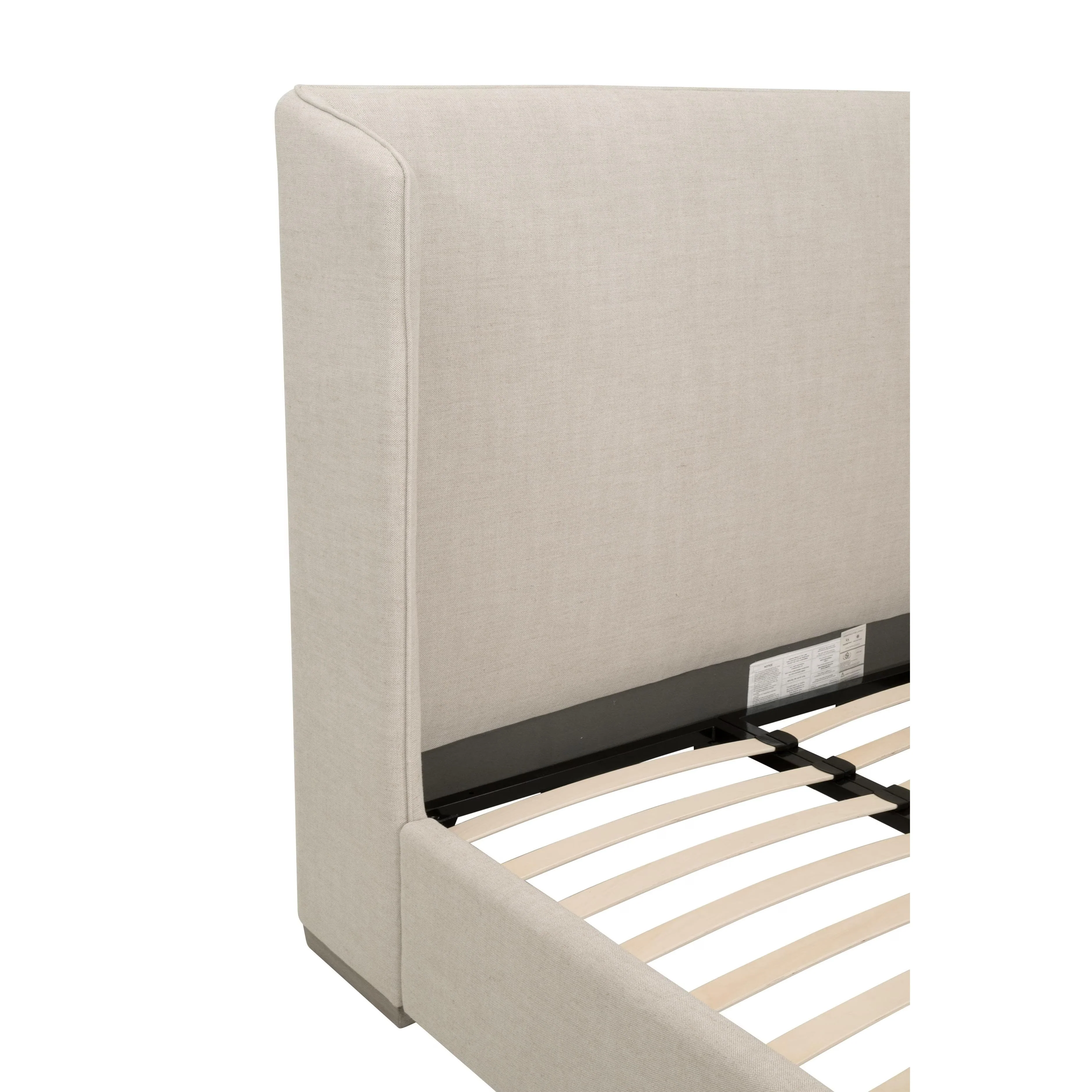 Essentials For Living Stewart Standard King Bed ~ Bisque, Natural Gray Oak - Image 11