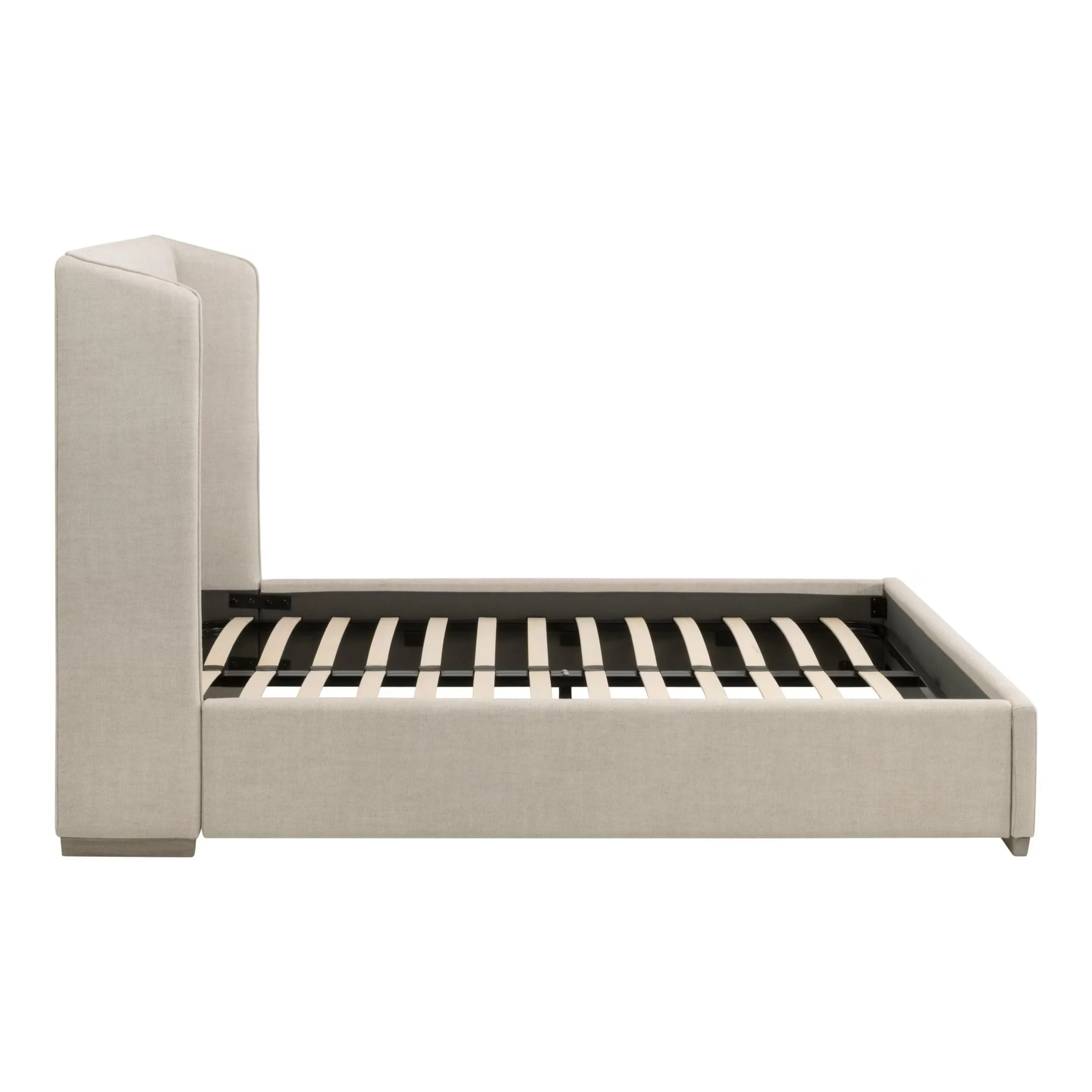 Essentials For Living Stewart Standard King Bed ~ Bisque, Natural Gray Oak - Image 6