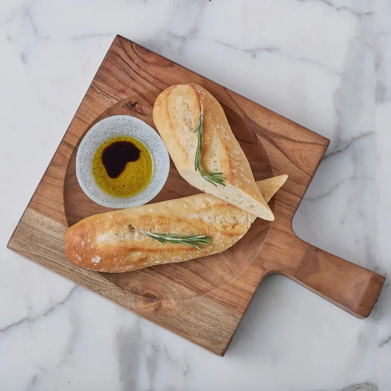 etúHOME French Cutting Board With Mezzaluna Set ~ IN-STORE PURCHASE ONLY - Image 3