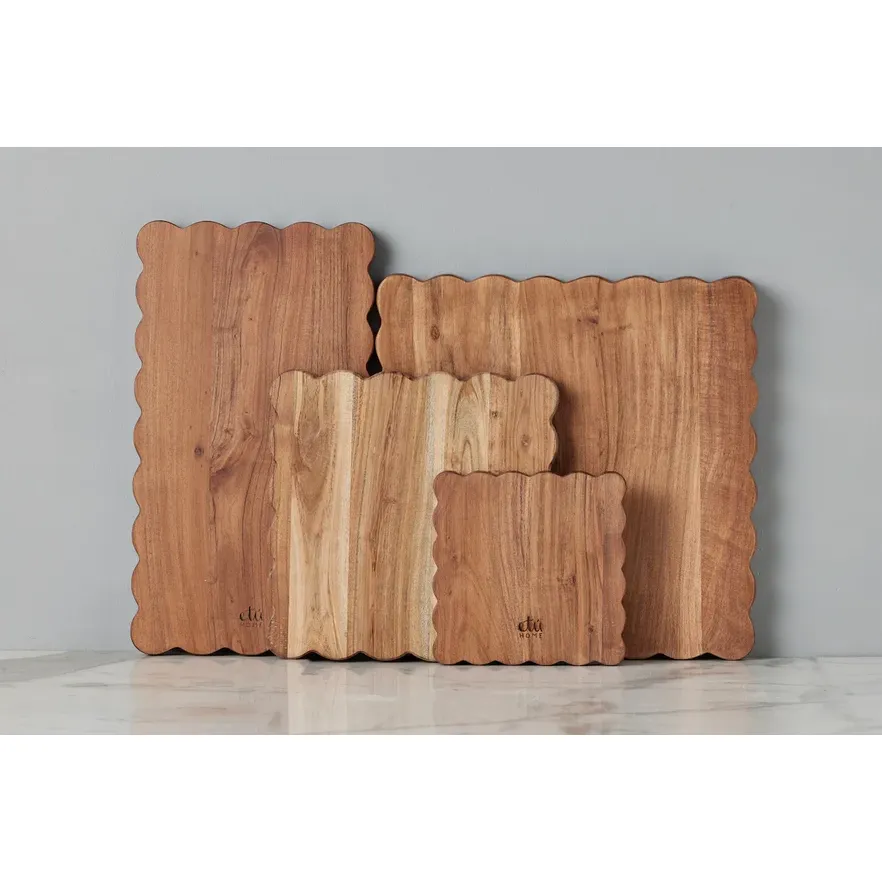 etúHOME Scalloped Cutting Board, Medium Rectangle ~ IN-STORE PURCHASE ONLY - Image 2