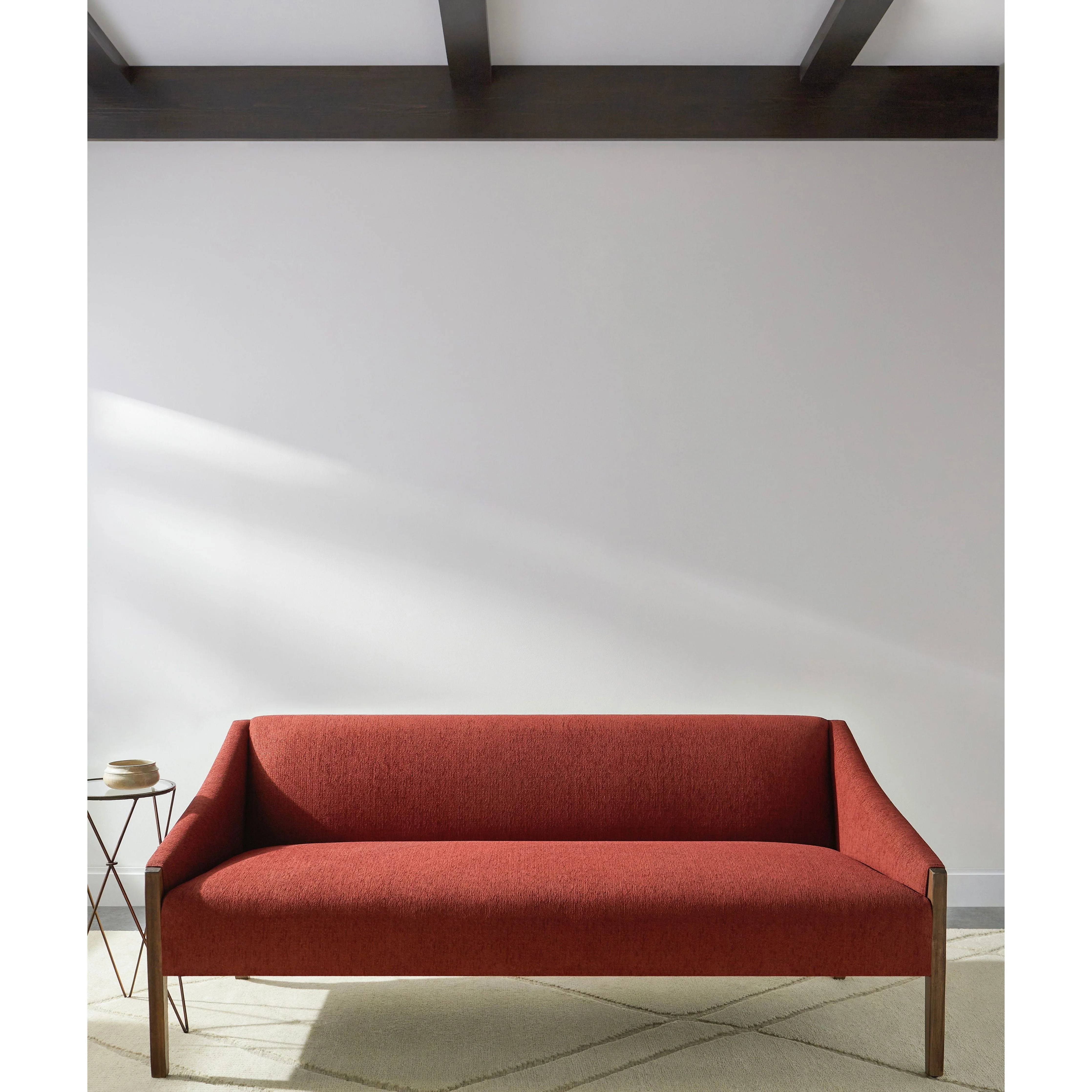 Surya Findlay Modern Sienna Slope Arm Sofa Available In 2 Sizes - Image 10