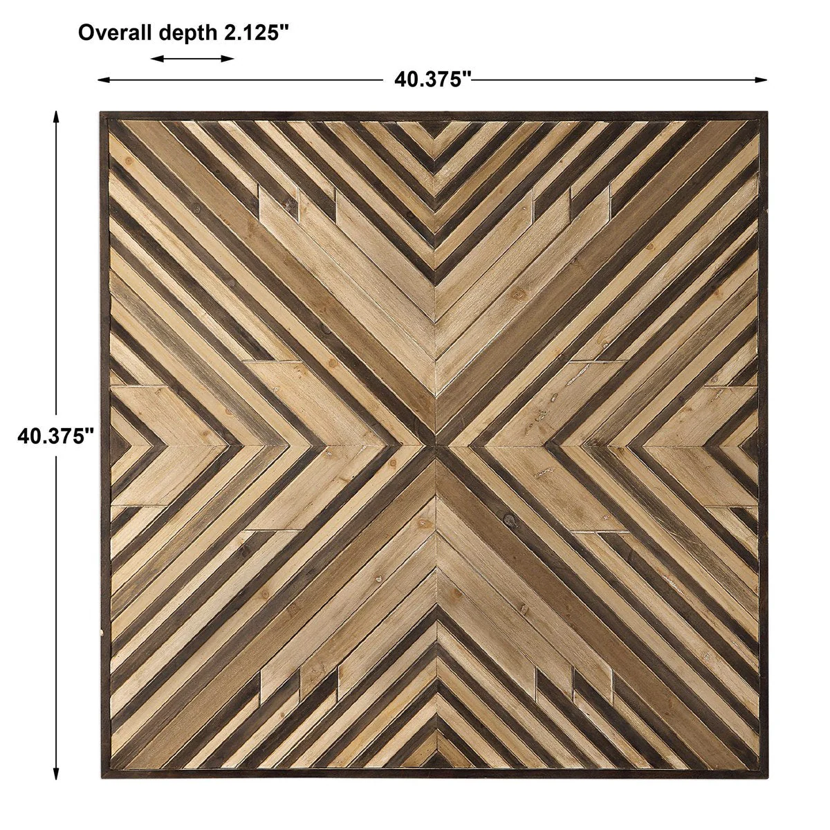 Uttermost Floyd Rustic Fir Wood Wall Decor - Image 6