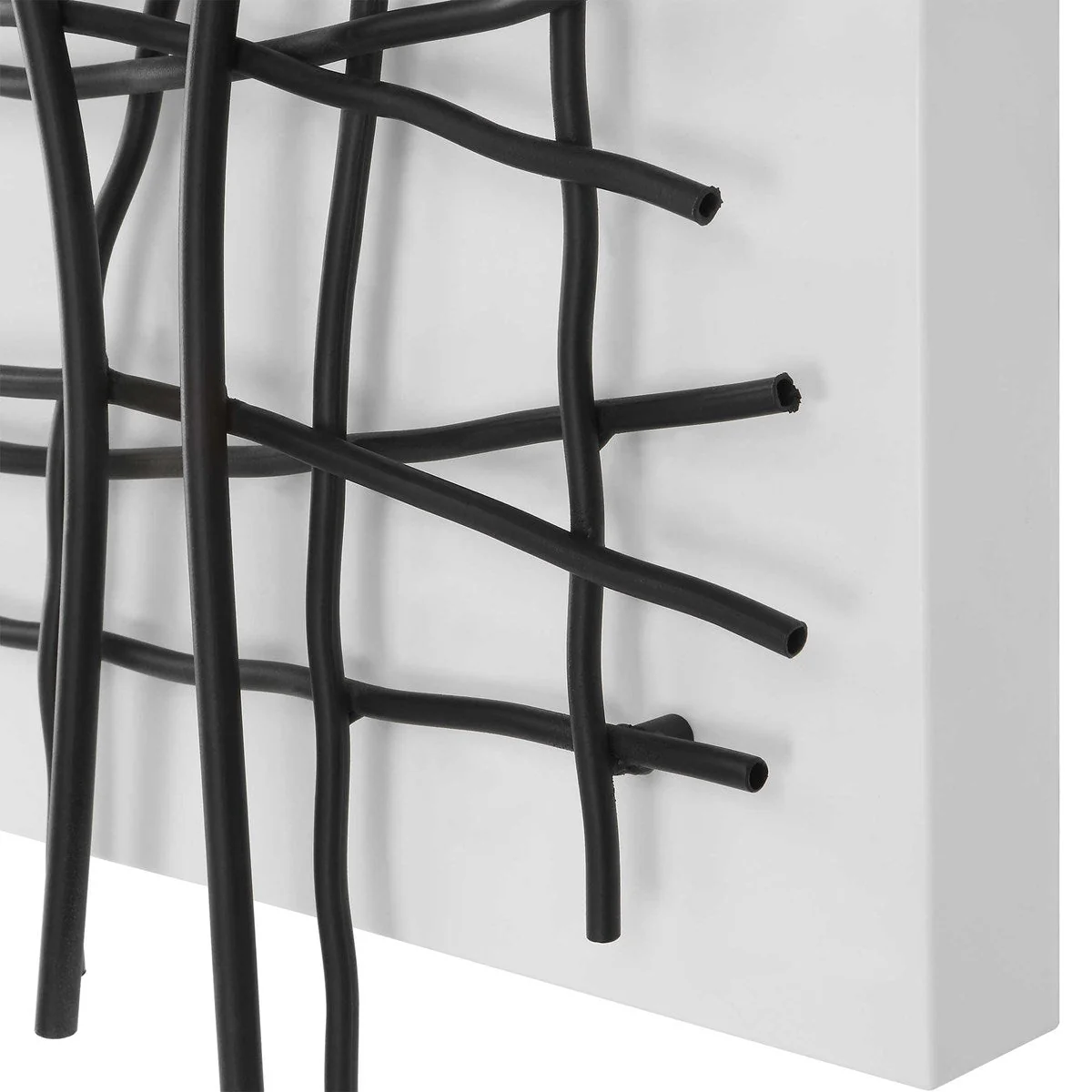 Uttermost Genesis Black and White Set of 2 Metal Wall Decor - Image 5
