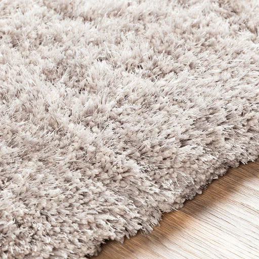 Surya Rugs Grizzly Collection Plush Pile Light Gray Area Rug GRIZZLY-10 - Image 3