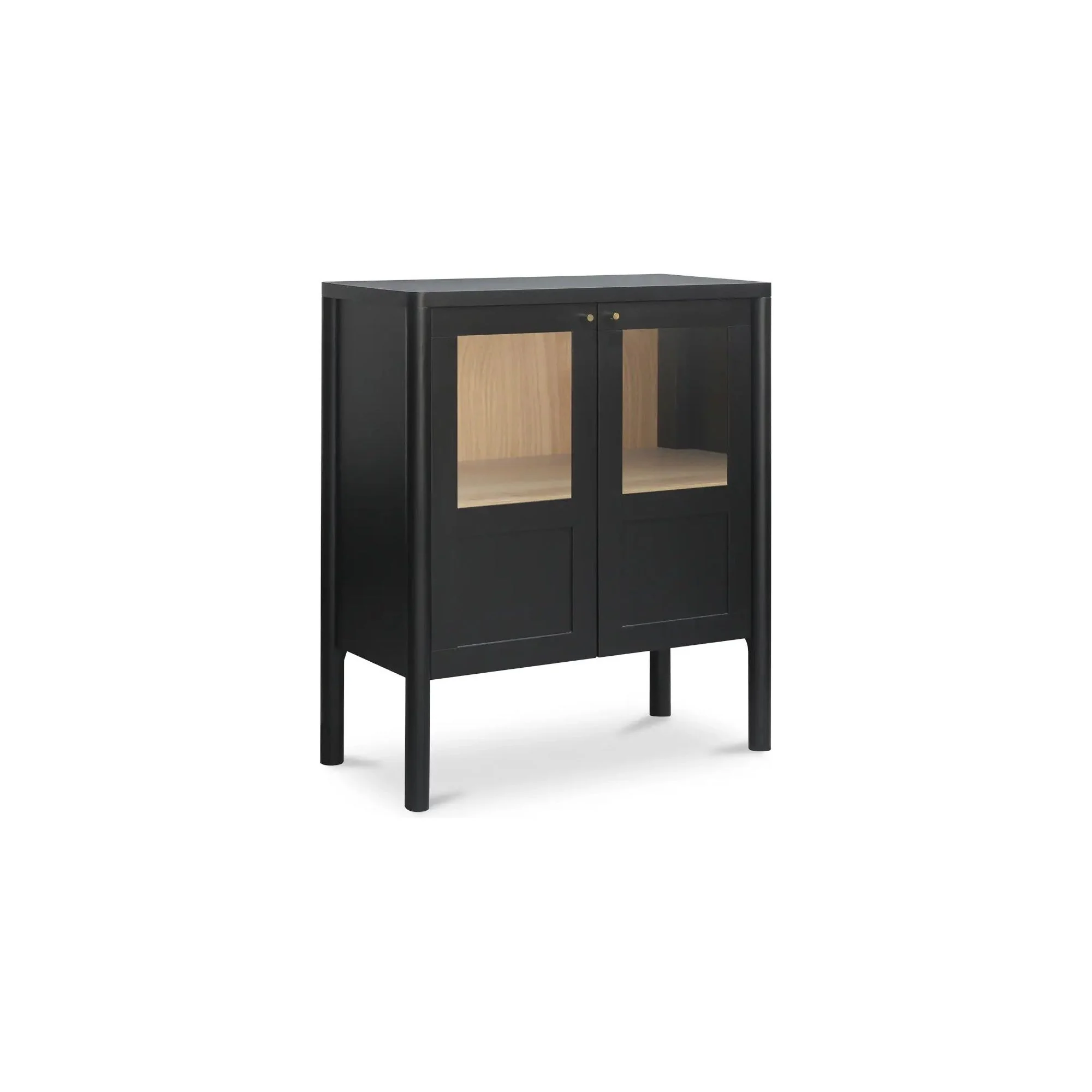 Moe’s Home Collection Hannah Black Cabinet - Image 3