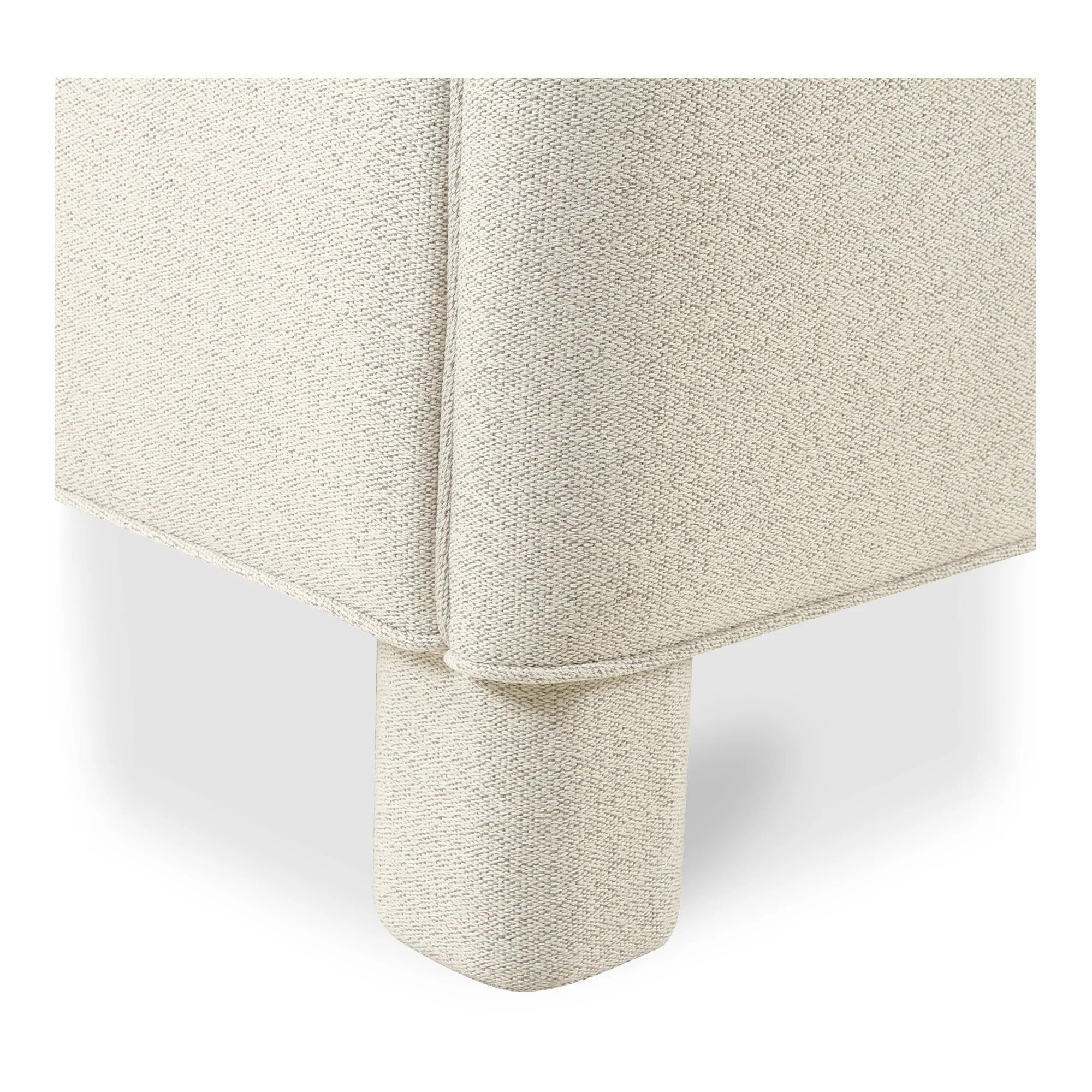 Moe's Home Collection Ichigo Light Grey Upholstered King Size Bed - Image 8