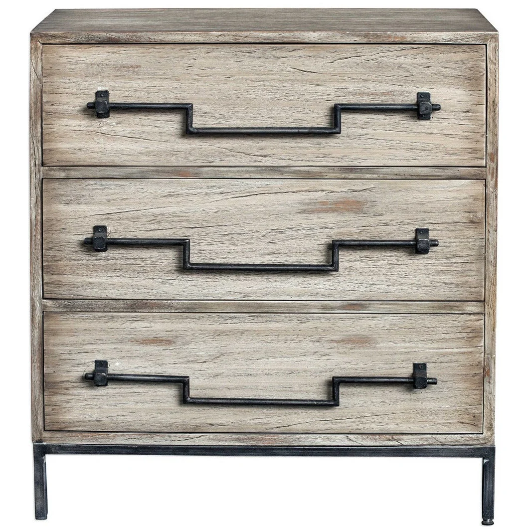 Uttermost Jory Aged Ivory Mango Wood Accent Chest - Image 3
