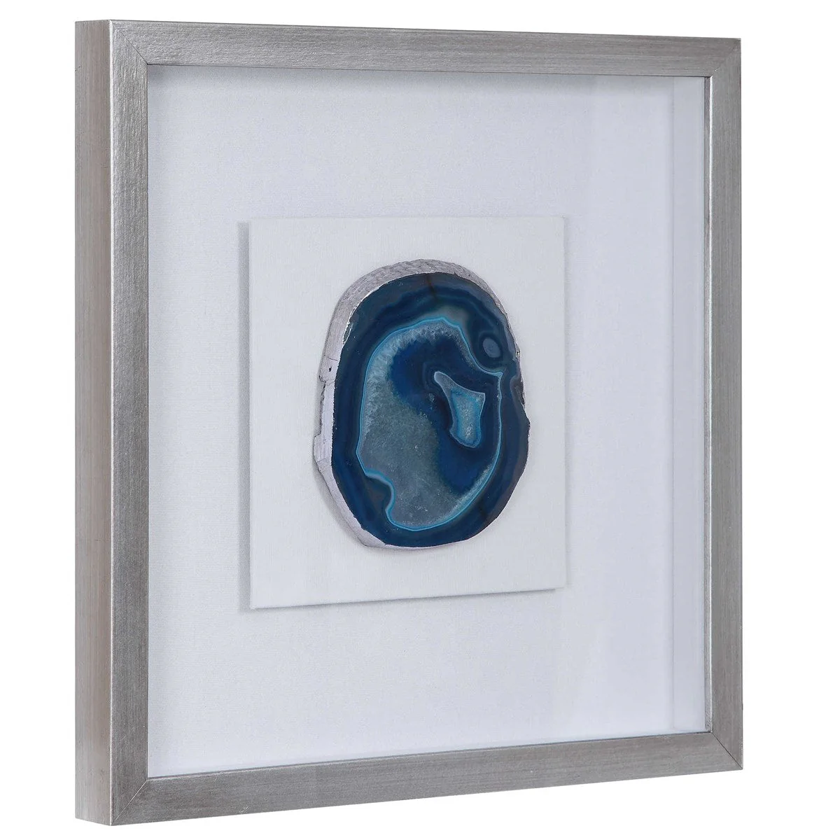 Uttermost Kalia Blue Agate Stone Shadow Box Frame - Image 6