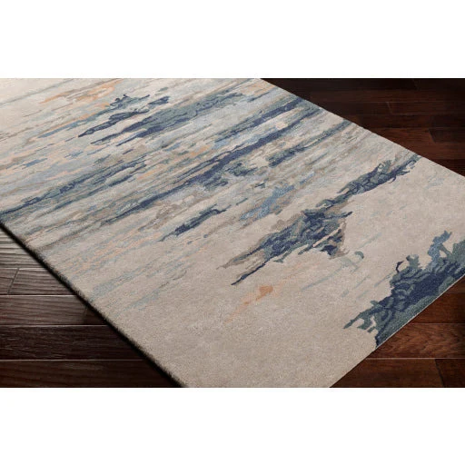 Surya Rugs Kavita Collection Gray, Blue, Teal, Brown & Beige Area Rug KVT-2302 - Image 8