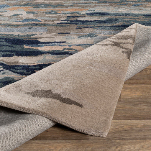 Surya Rugs Kavita Collection Gray, Blue, Teal, Brown & Beige Area Rug KVT-2302 - Image 9