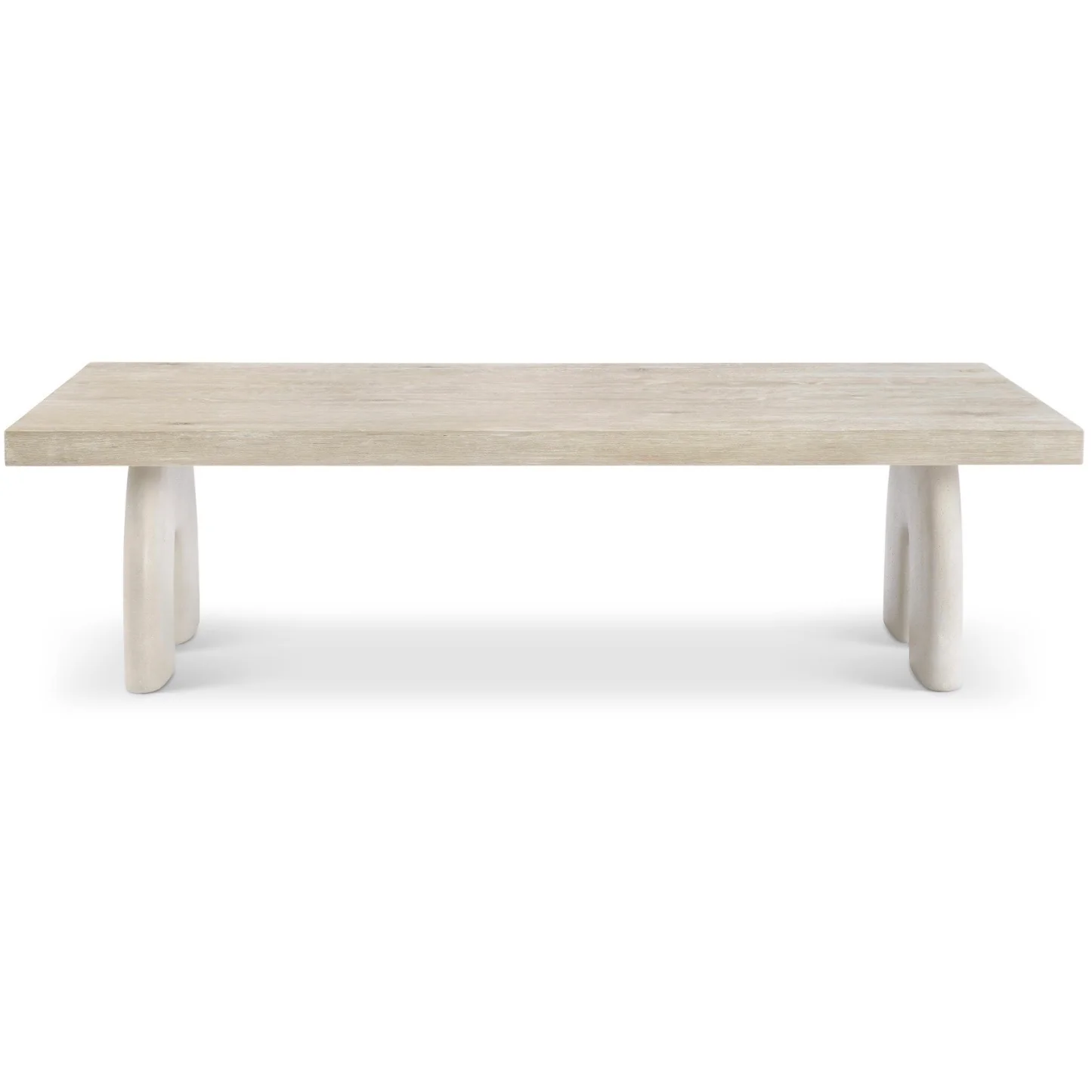 Bernhardt Loft Antibes Collection Modern Organic Rectangular Cocktail Table - Image 3