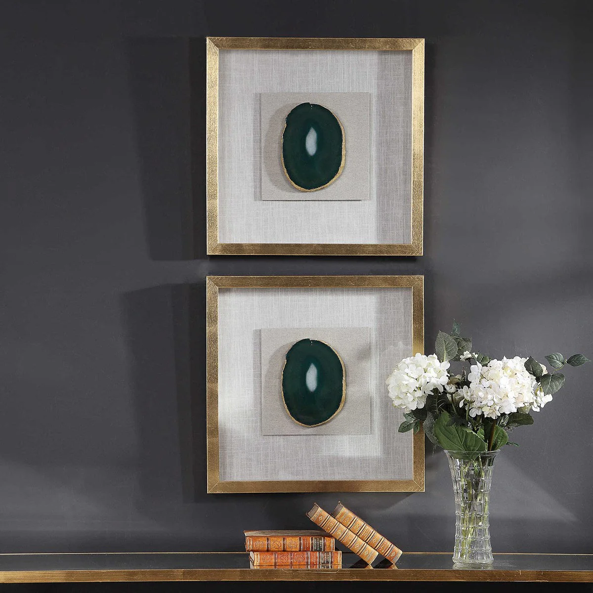 Uttermost Keeva Emerald Green Shadow Box Frame - Image 4
