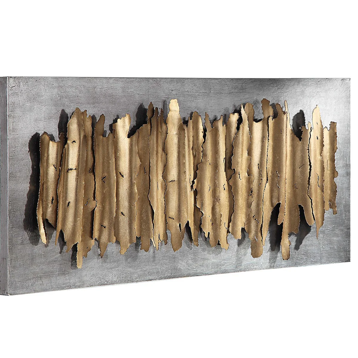 Uttermost Lev Silver Metal Wall Decor - Image 6