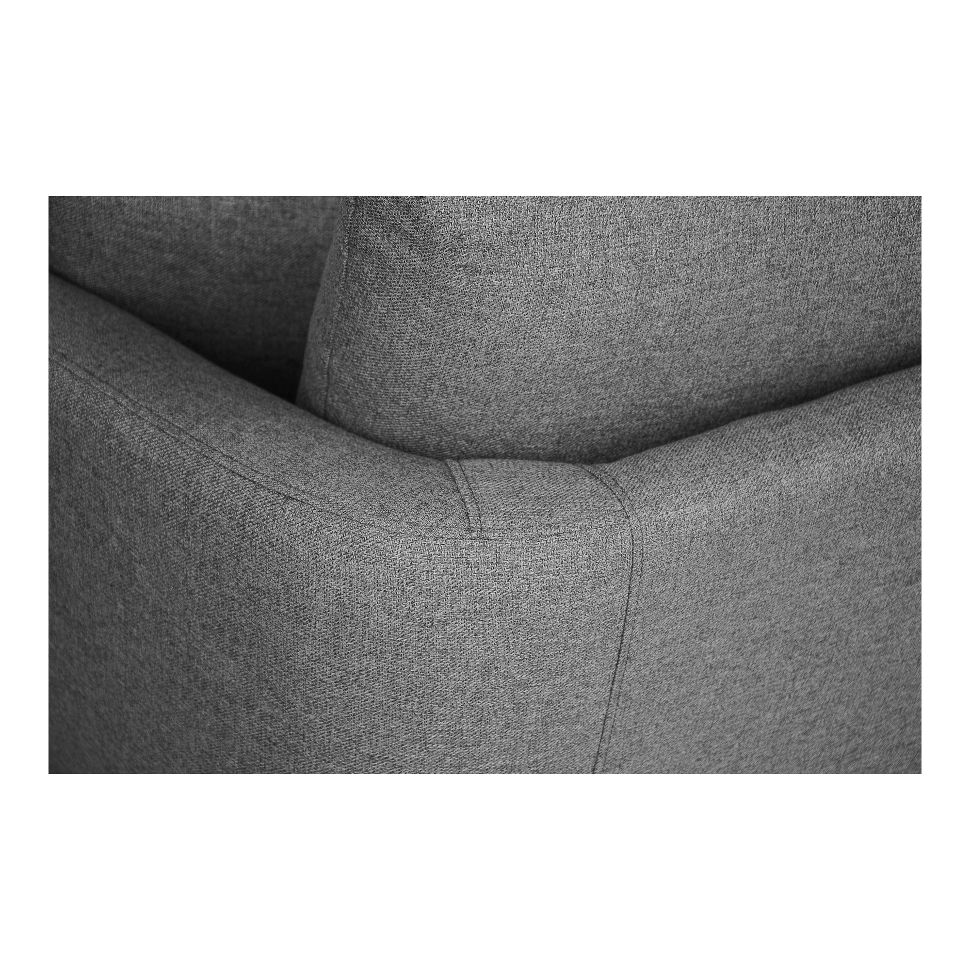 Moe's Home Collection Lilou Grey Sofa - Image 6