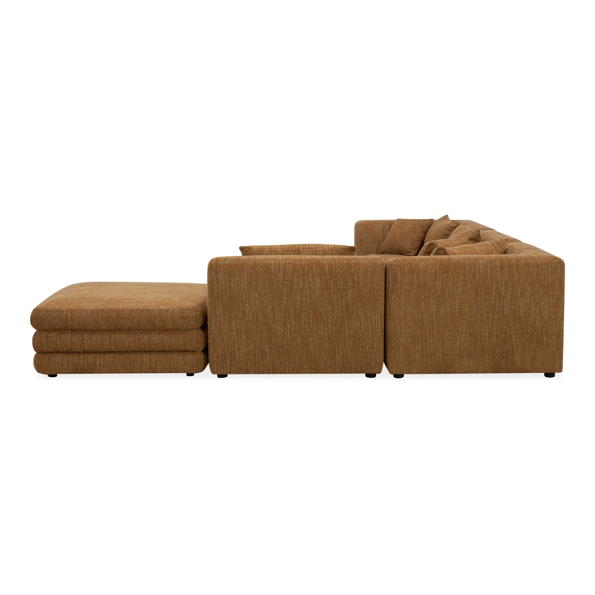 Moe's Home Collection Lowtide Amber Glow Dream Modular Sectional - Image 3