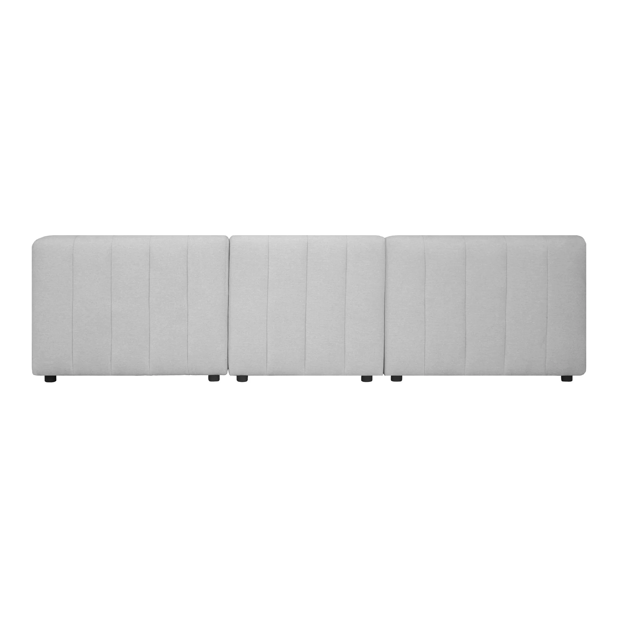 Moe's Home Collection Lyric Lounge Oatmeal Beige Modular Sectional - Image 4