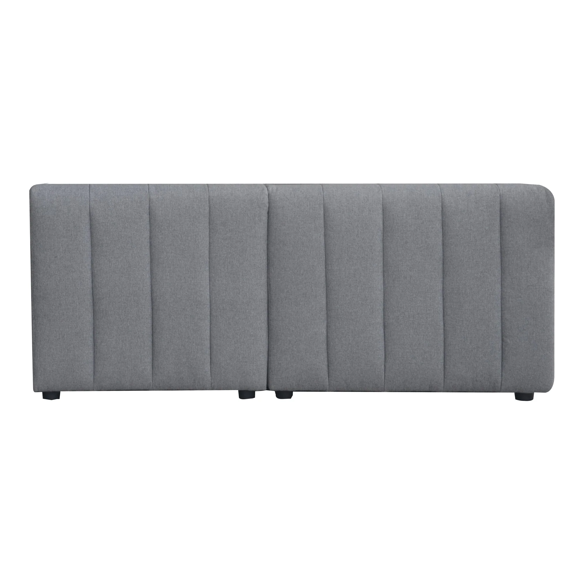 Moe's Home Collection Lyric Nook Grey Modular Sectional - Image 4