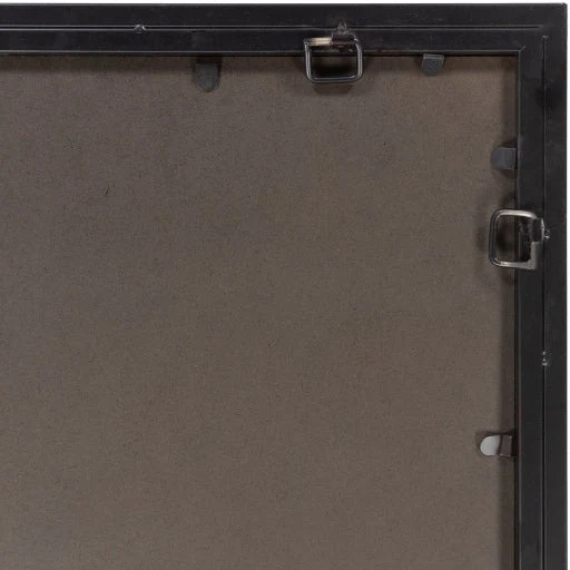 Surya Wall Decor & Mirrors Maxxis Modern Large Wall Mirror Black Finish MXS-001 - Image 9