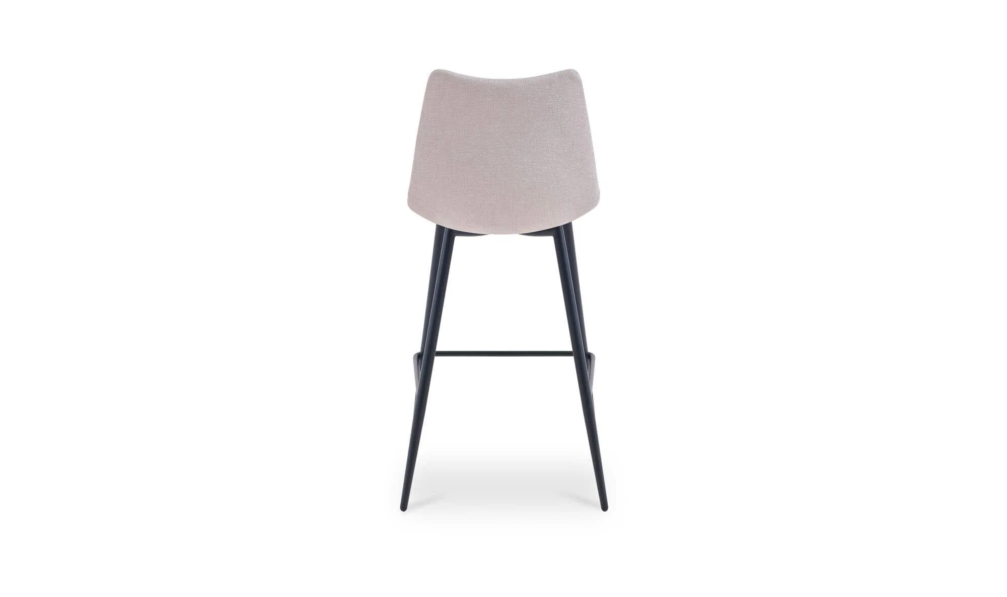 Moe's Home Alibi Bar Stool Beige-Set of Two - Image 7