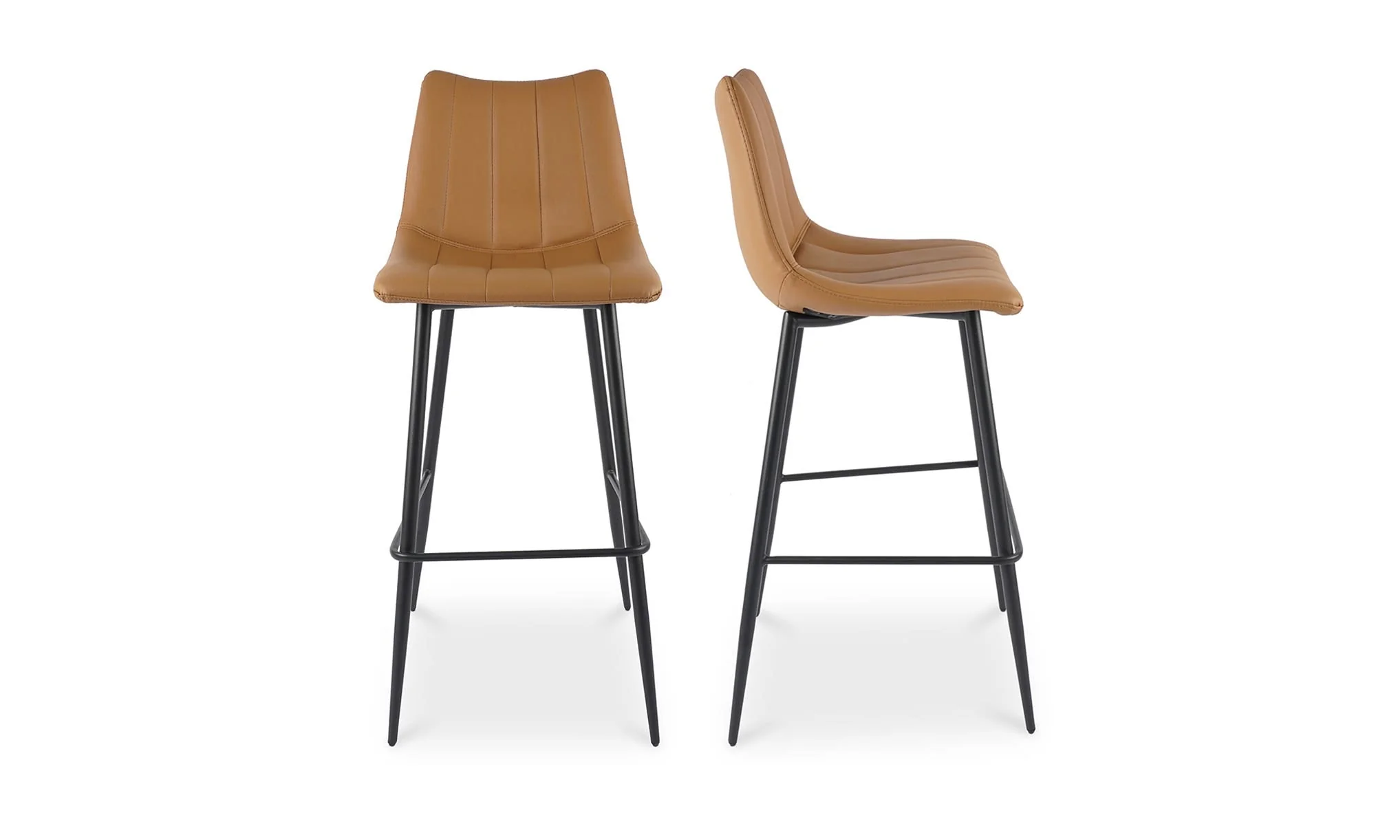 Moe's Home Alibi Barstool Tan - Set Of Two - Image 4