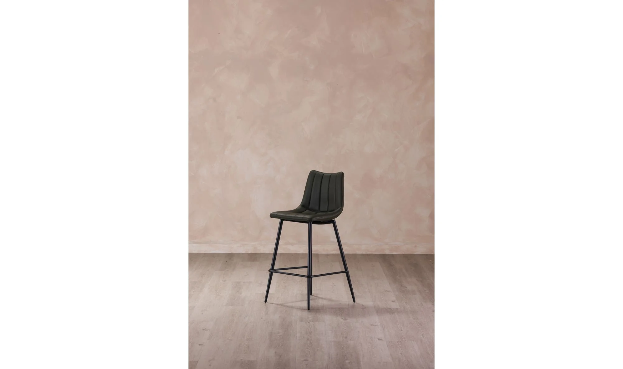 Moe's Home Alibi Counter Stool Dark Green - Set Of Two - Image 2