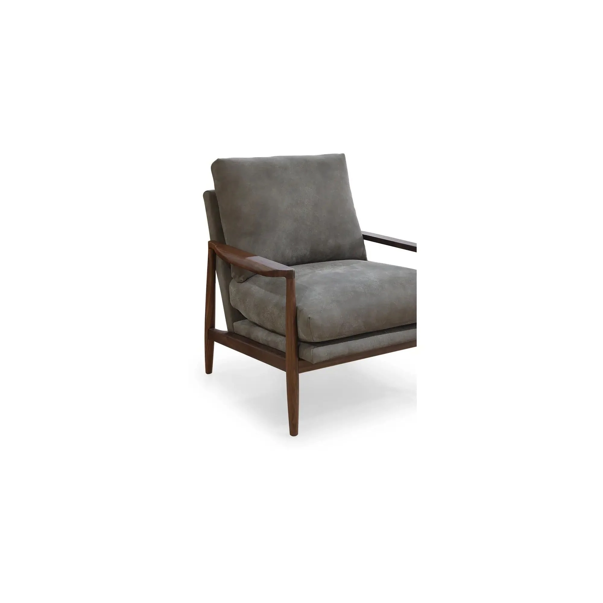 Moe's Home Collection Arturo Leather Accent Chair - Image 6