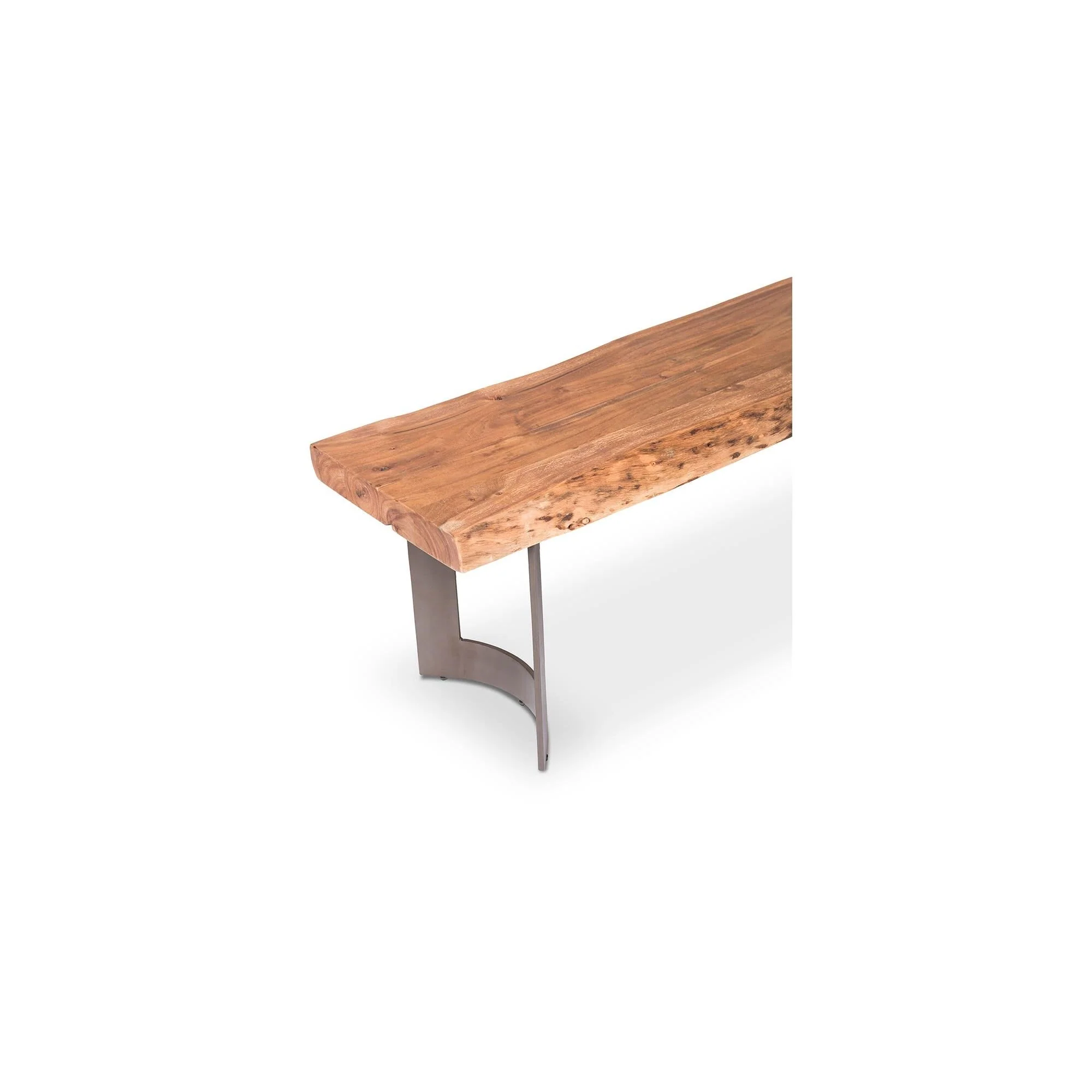 Moe's Home Bent Bench Extra Small Brown - Image 4