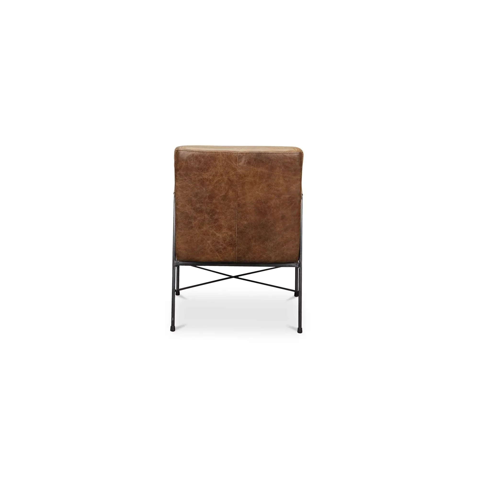 Moe's Home Collection Dagwood Leather Armchair - Image 6