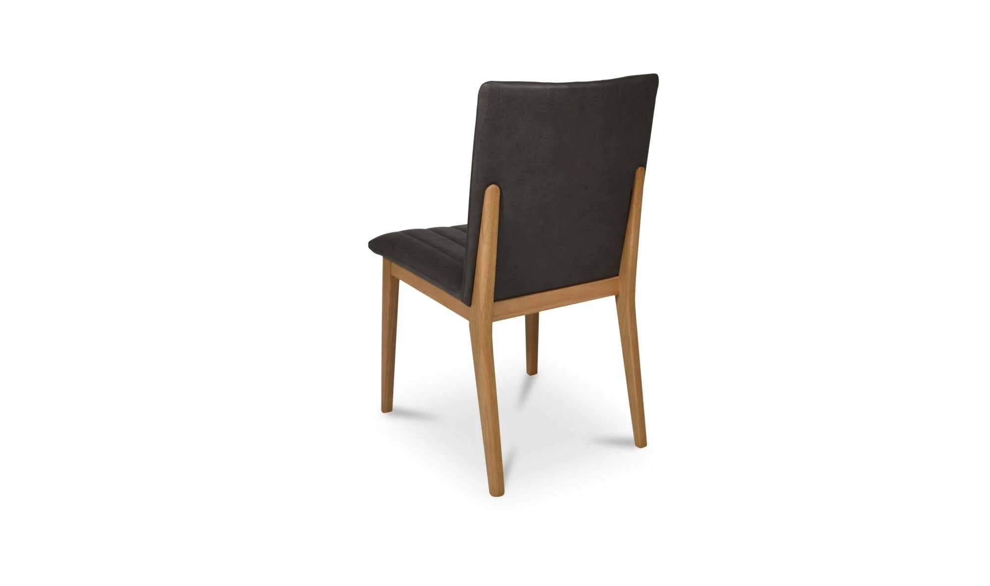 Moe's Home Demi Dining Chair Brown Leather-Set of Two - Image 8