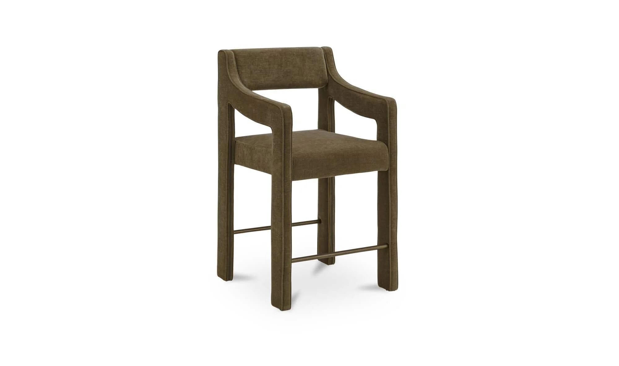 Moe's Home Elise Counter Stool Cedar Green - Image 6