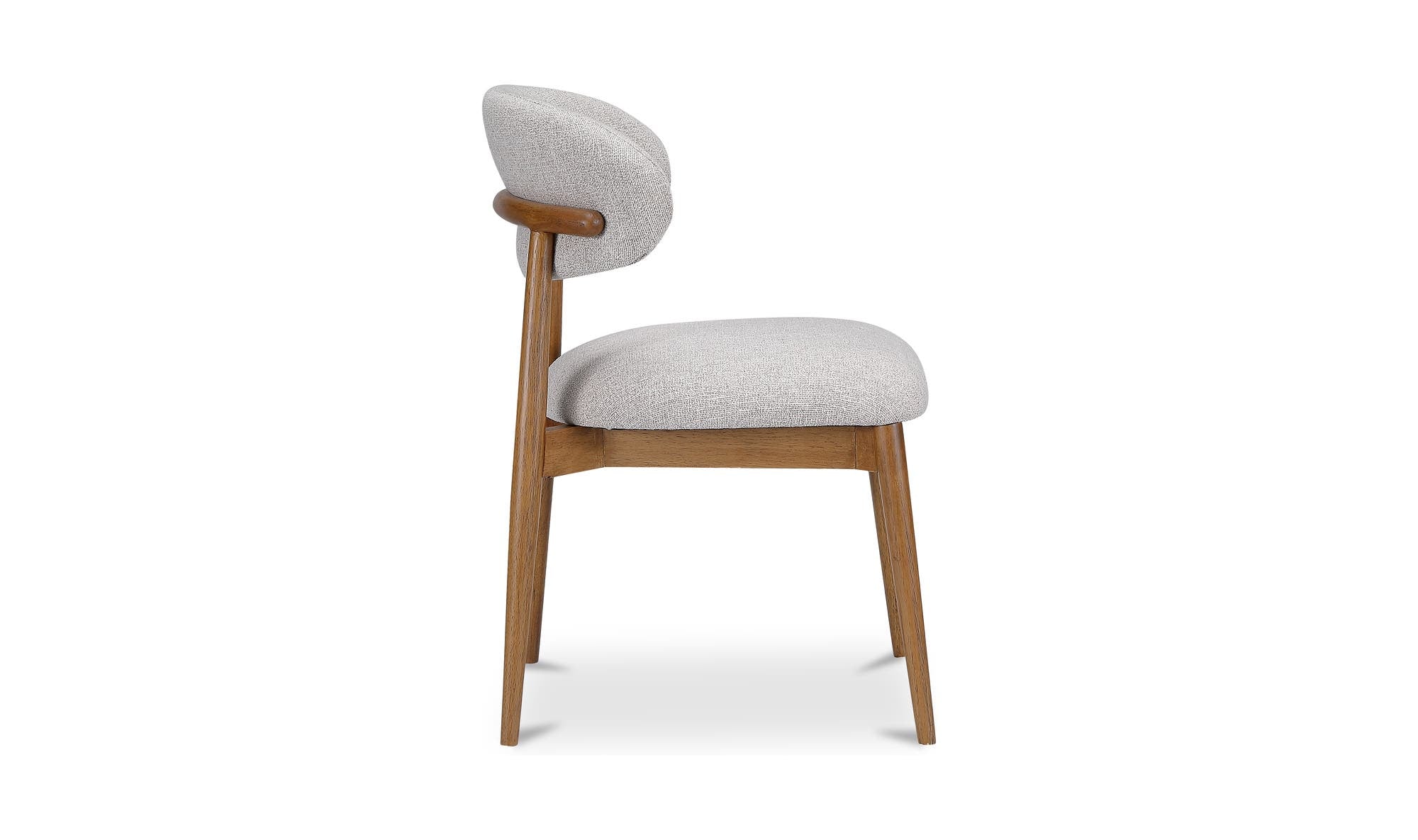 Moe's Home Ellie Dining Chair Oatmeal - Image 5