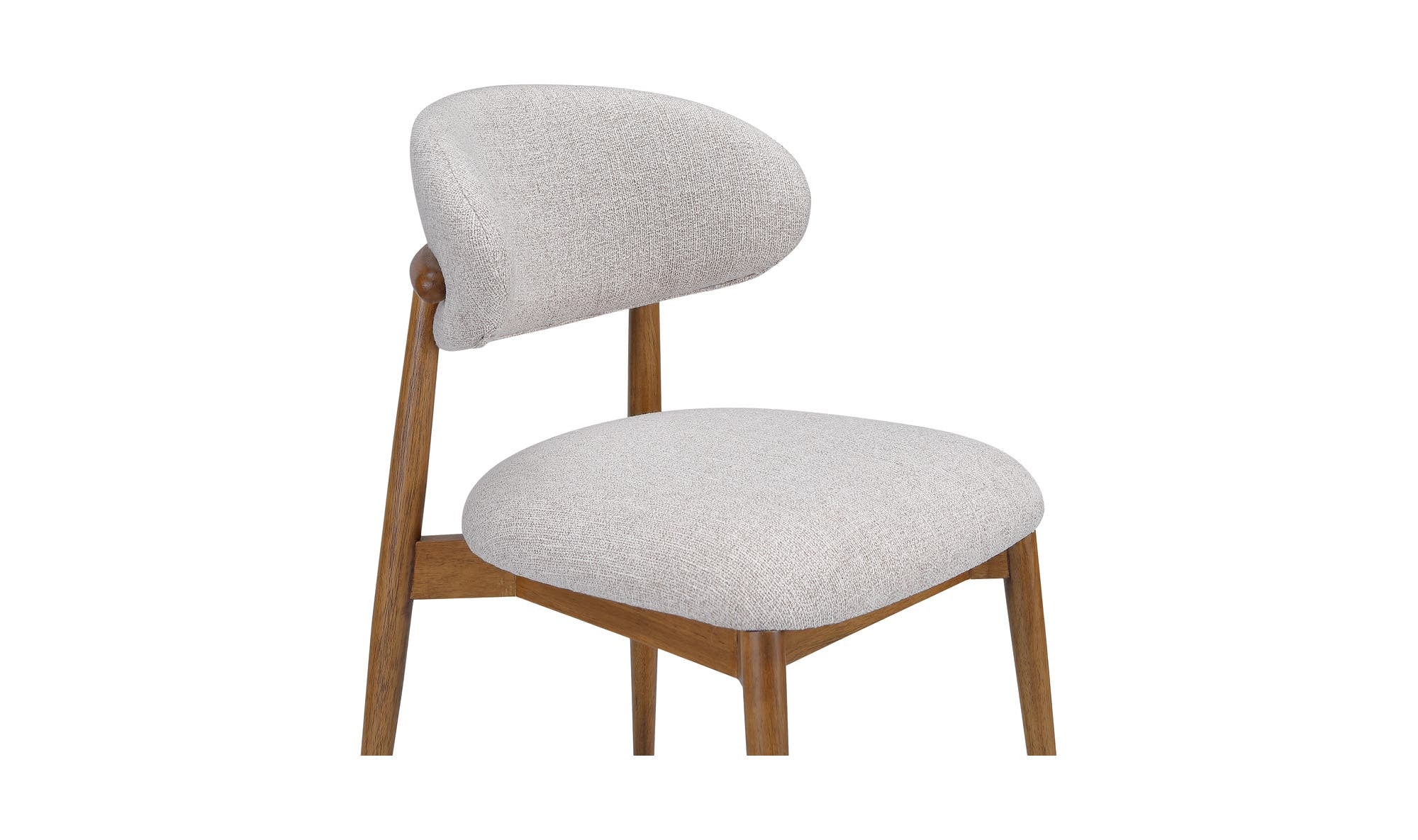Moe's Home Ellie Dining Chair Oatmeal - Image 6