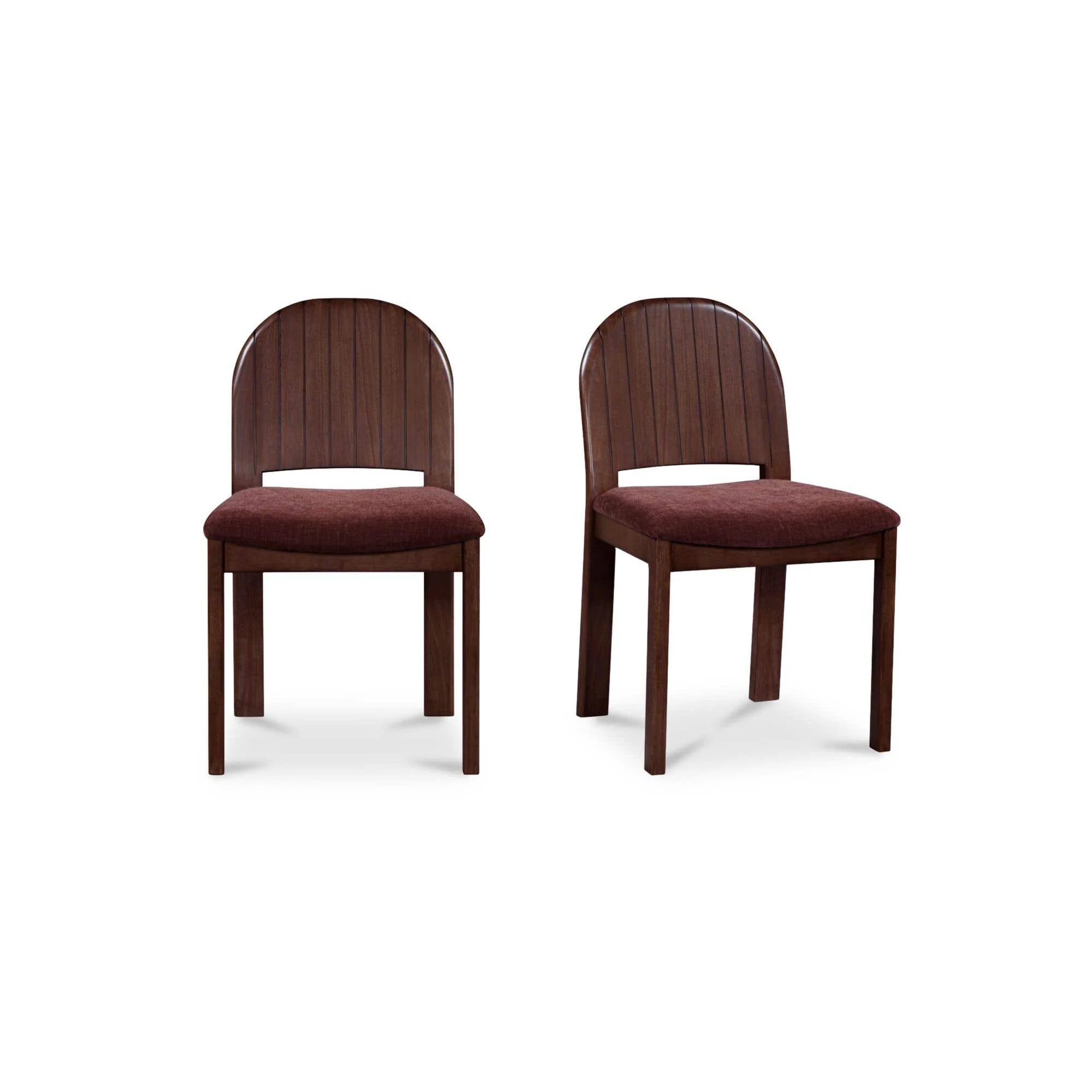 Moe's Home Emil Dining Chair Berry-Set of Two