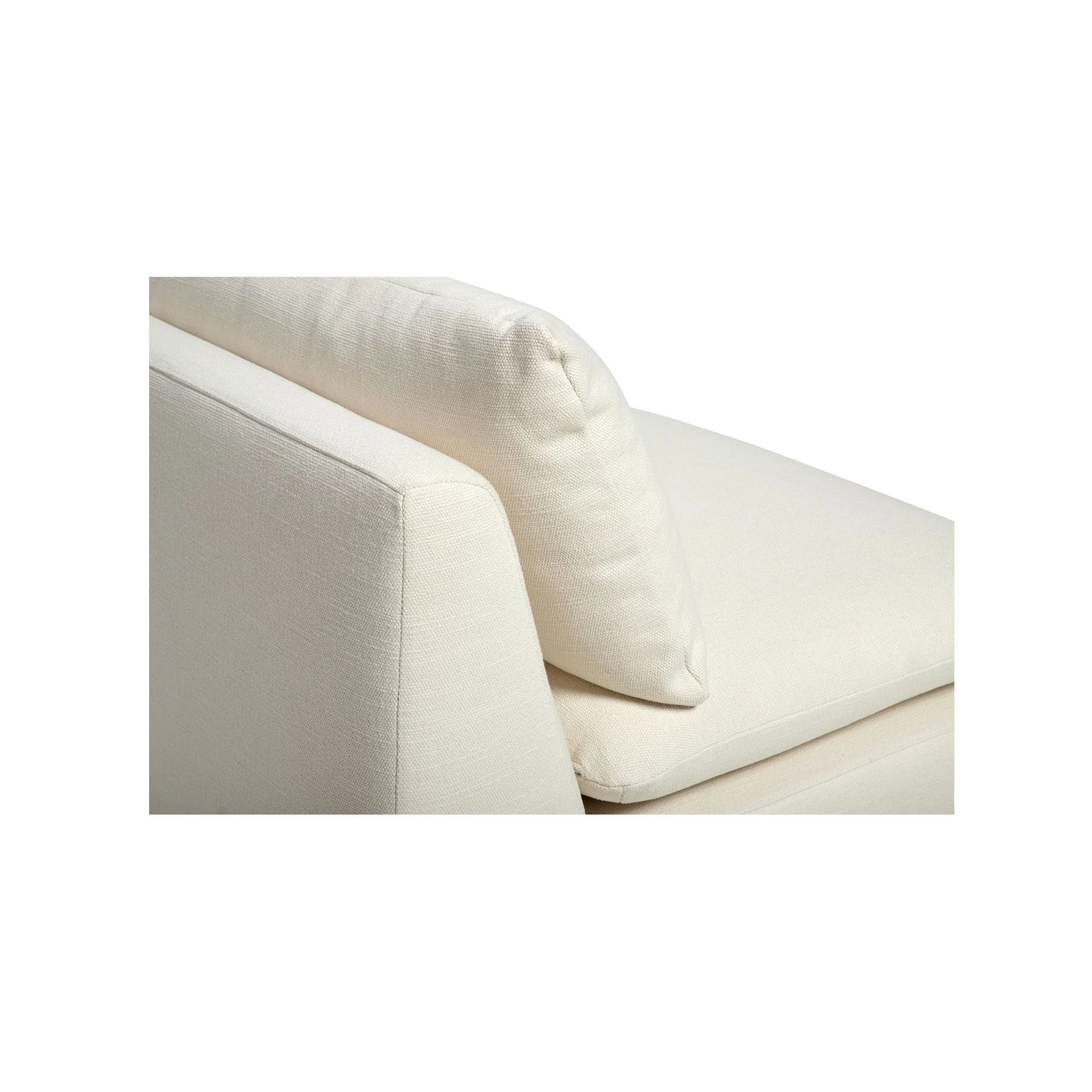 Moe's Home Collection Estelle Cream Lounge Chair - Image 10