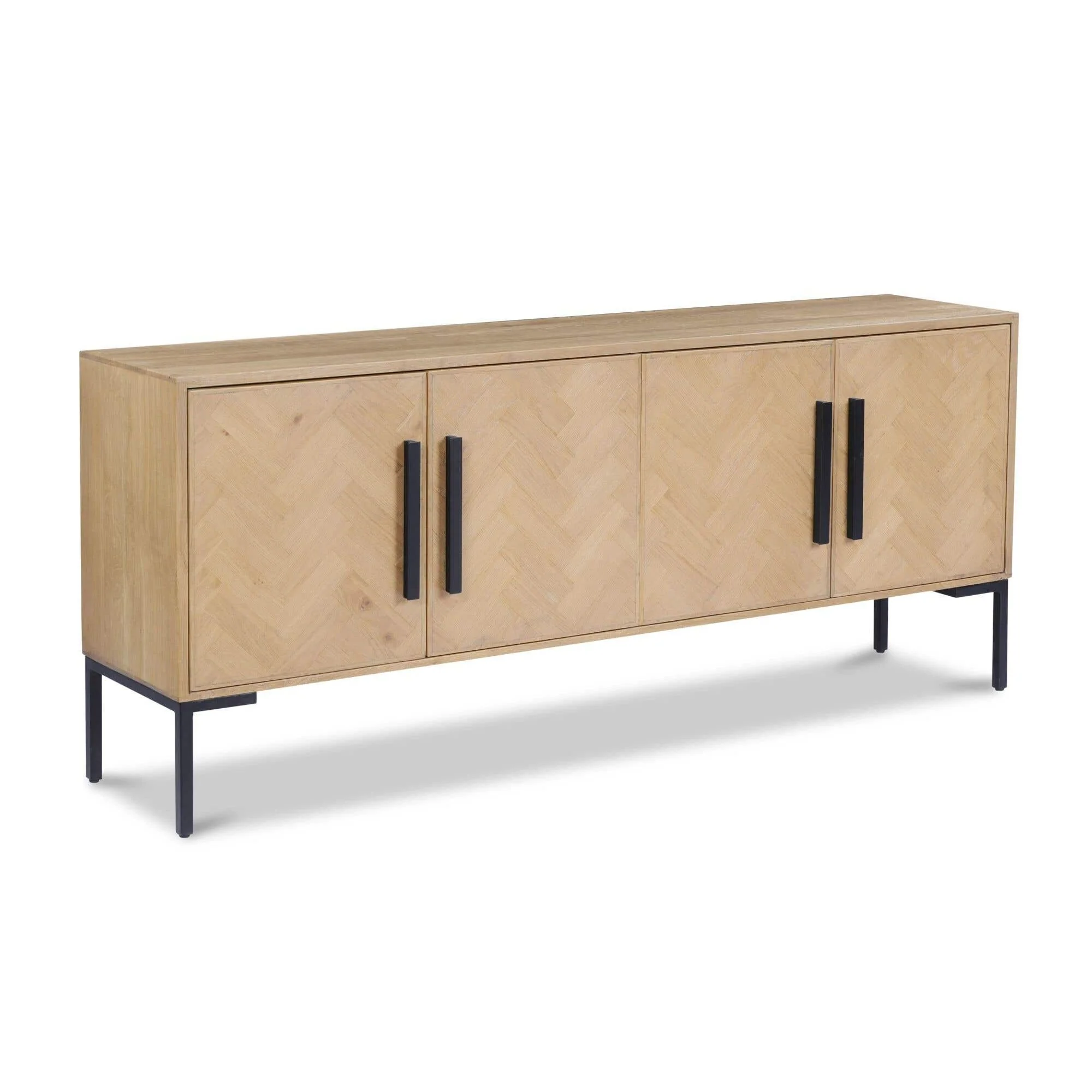 Moe's Home Fishbone Sideboard Natural - Image 4
