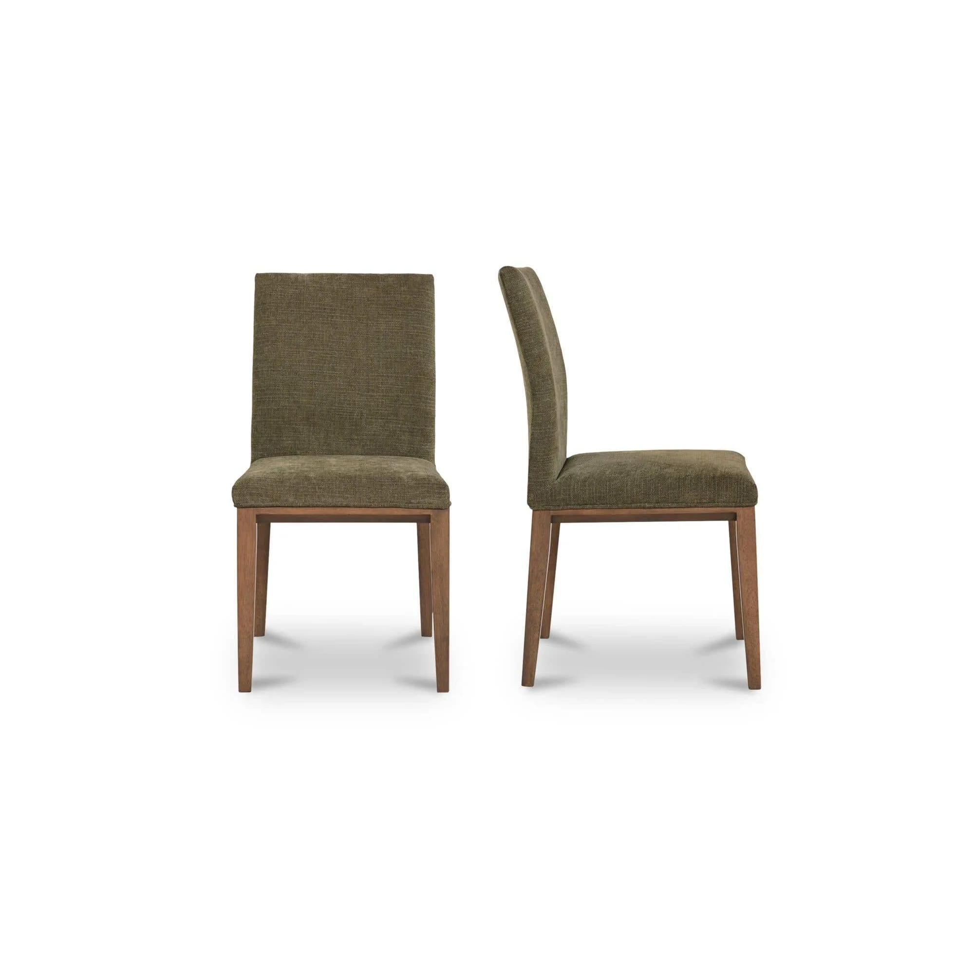 Moe's Home Frankie Dining Chair Olive-Set Of Two - Image 4