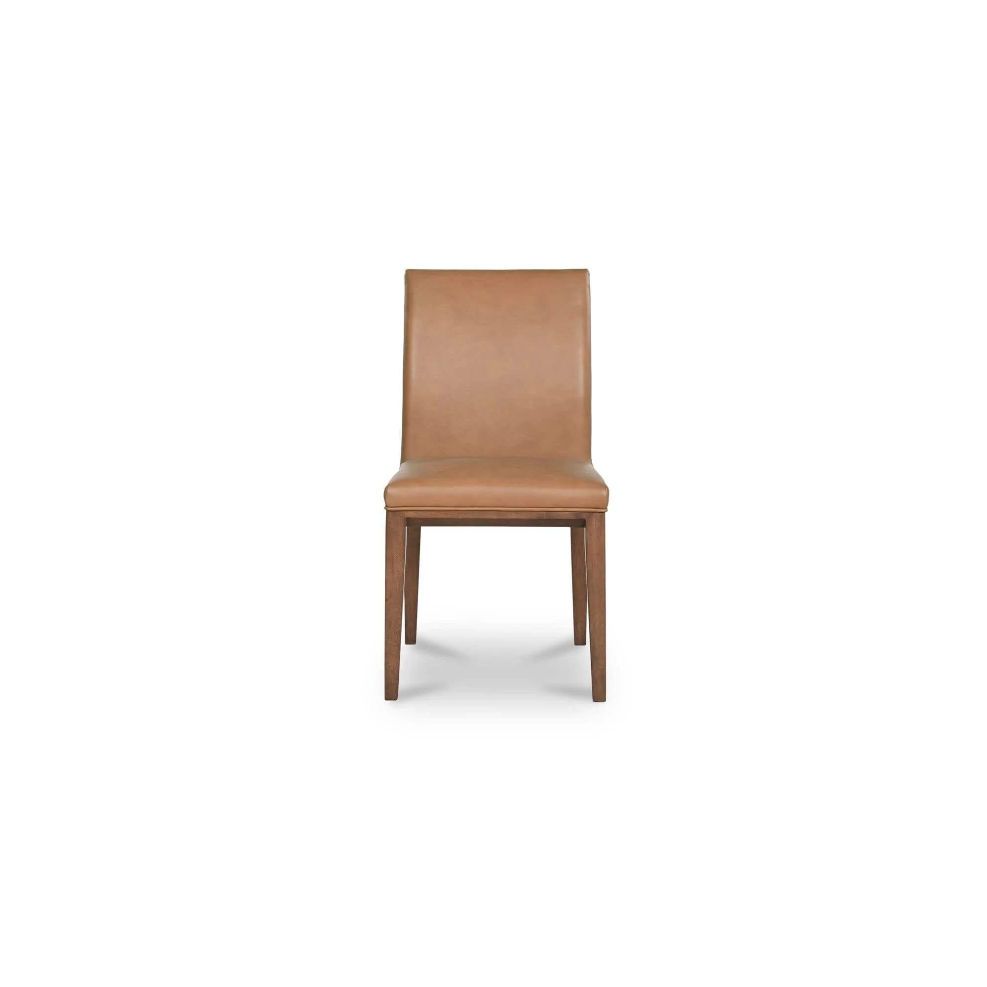 Moe's Home Frankie Dining Chair Tan Leather-Set Of Two - Image 9