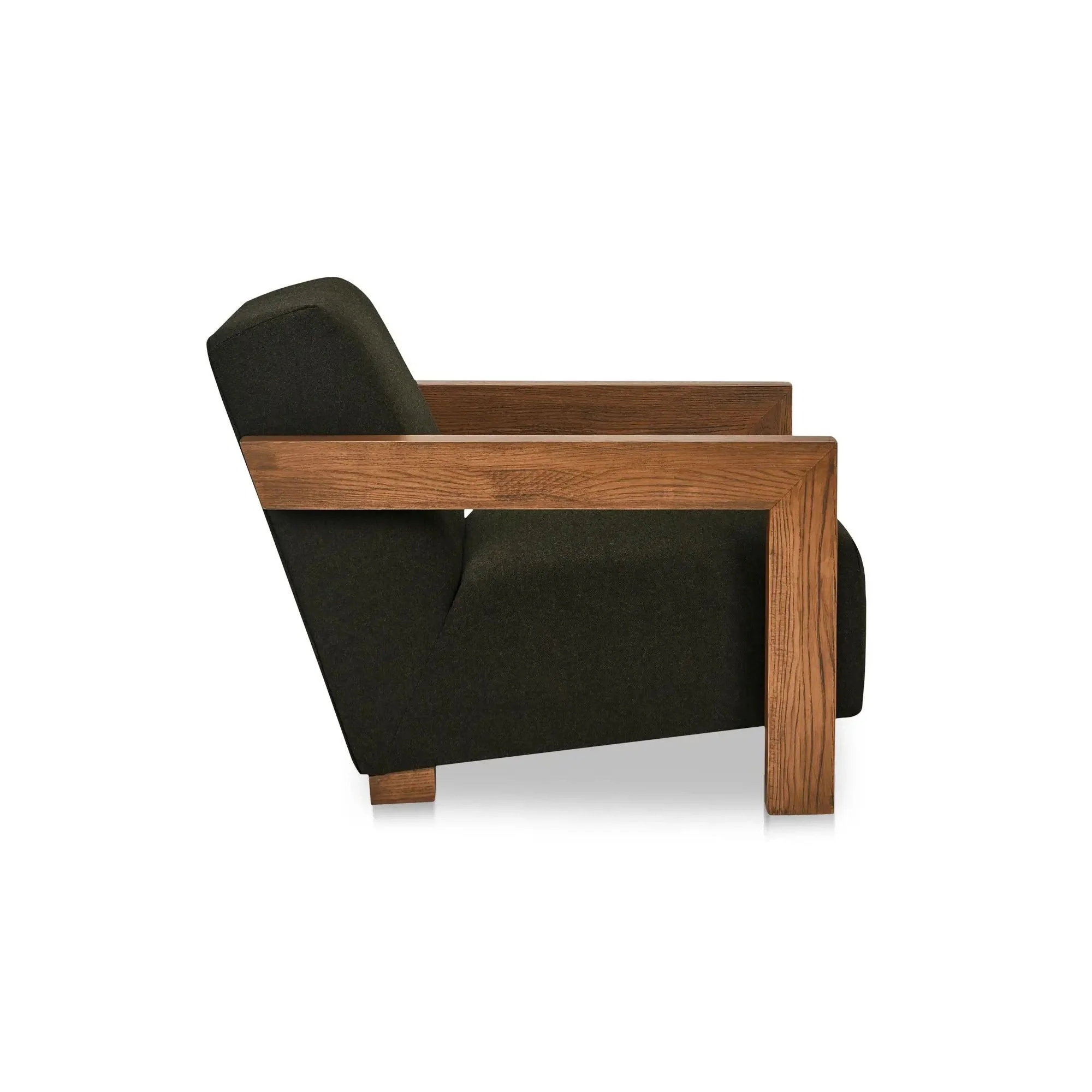 Moe's Home Collection Garnet Olive Lounge Chair - Image 7